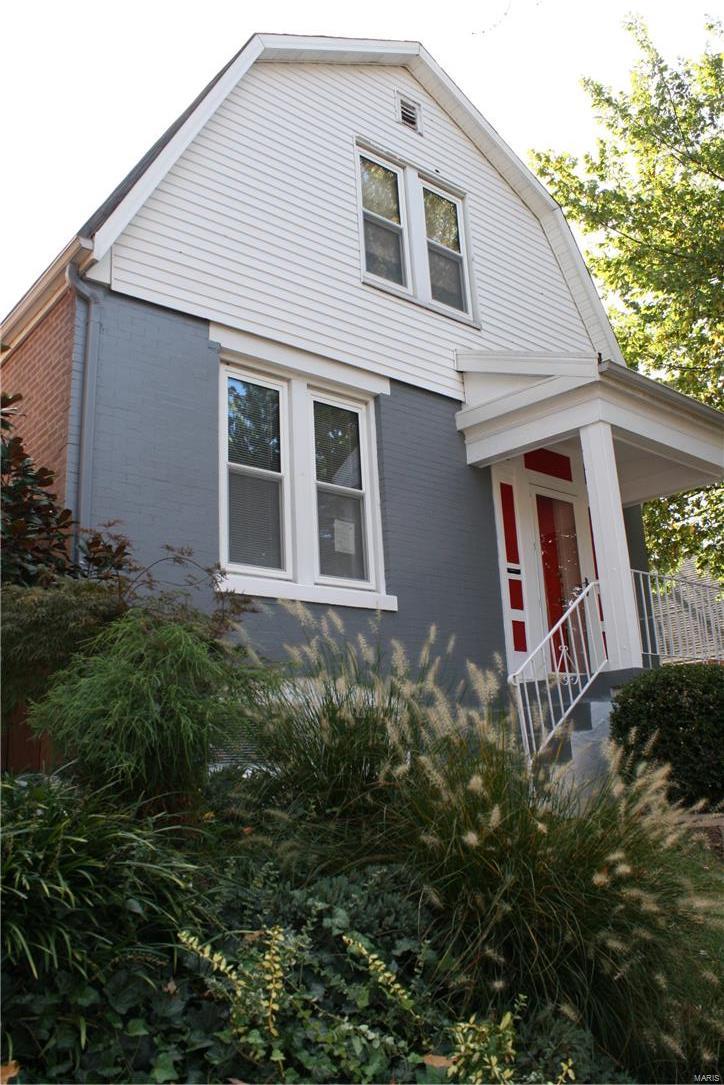 Welcome home to the beloved Bevo Mill Neighborhood.. There isn't a more diverse place to raise a family, shop independently owned, enjoy eateries from every corner of the globe or take walks around the best Parks in St.Louis.  This homeowner has taken pride in her renovation's and is awaiting the perfect fit for new memories. The original stairwell and wood floors have been brought back to life, beautiful brick exposed and the finishes are absolutely to die for.  Upstairs you will find 2 very large bedrooms and a luxurious bathroom with all the latest in modern touches. Let's not forget the remote control ceiling fans, new deck and double lot! Seller is also offering a one year 2-10 Home Warranty..