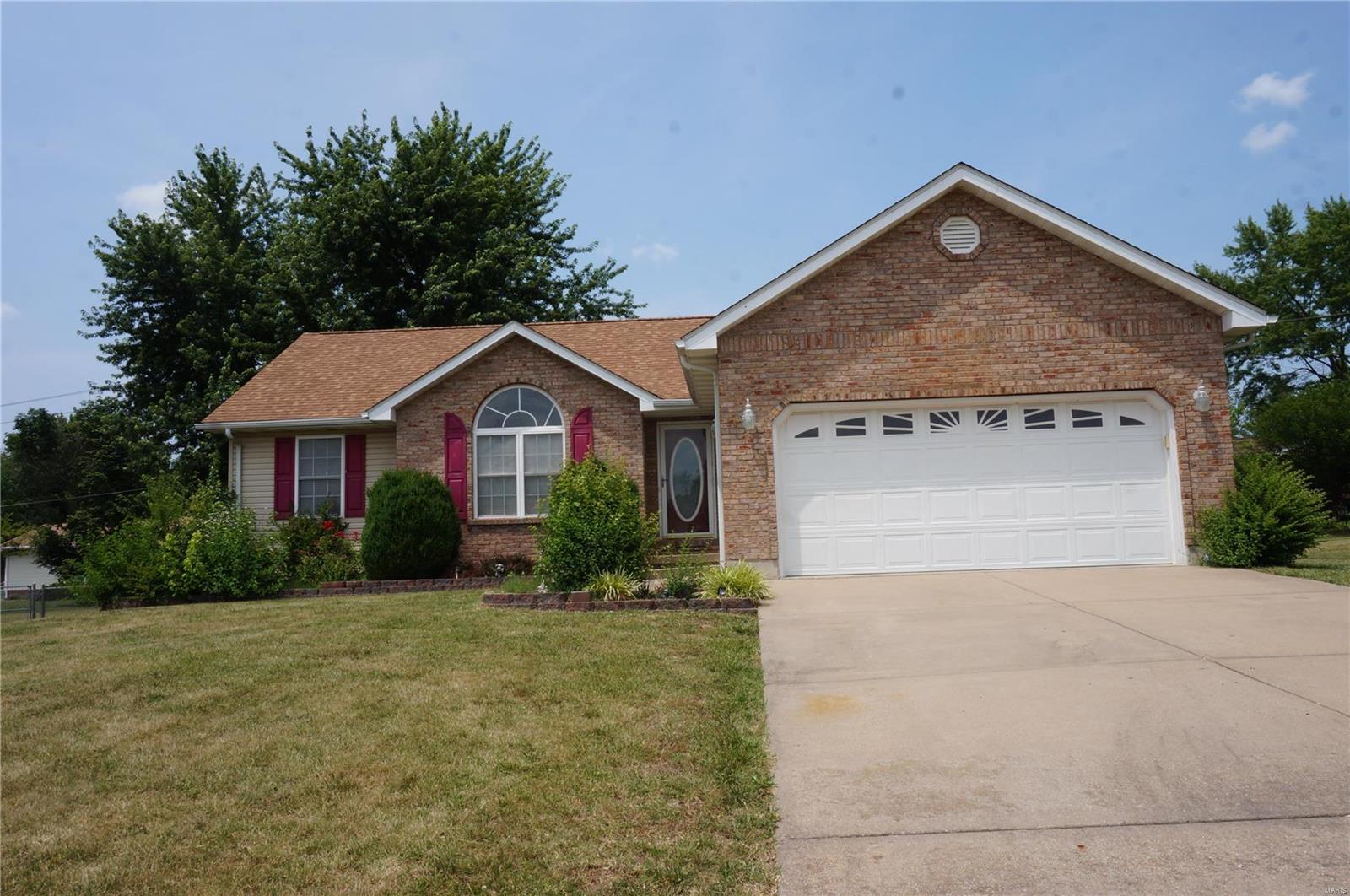 Active 6/29/2023 and open house that day 6-7PM.  This low maintenance home found in the quiet, sought after neighborhood of The Meadowlands. Close to anything you could need in Farmington, tucked away with a level landscaped lot. These homes have elbow room. The eat in kitchen sports numerous cabinets and a large pantry ready for your cooking needs. Surrounded by windows, the breakfast room leads to the spacious great room for relaxing.  Main level washer/dryer, in fact everything you need is on the main level. Storage abounds with two closets in the main bedroom suite, a shoe lovers paradise.  Expansion opportunity lies in the basement. Some framing and electrical have already been done. Present is a sump-pump, roughed in plumbing and a built in workbench. New flooring found in the kitchen, dining, living room and hallway. The home and carpeting have been professionally cleaned.  New roof in 2015. Shed stays. Oversized garage has space for a workbench and a key pad for entry outside.