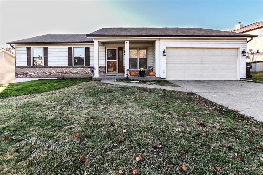 Great Room Ranch....like new! Walk to Laurel Park. This darling ranch has so many super desirable updates.Vinyl siding/enclosed soffits. You can move right in. New double hung Windows November 2017. New carpet October 2017 on both levels,entire home freshly painted with trendy colors. New stylish 4-Panel doors and trim. Lighting,ceilings fans,exterior lighting,new kitchen countertops, some new stainless appliances,HVAC/July 2016.  2 Newly upgraded/updated Baths! Vaulted, beamed Spacious Family Room with Wood Burning Fireplace,leads to large,fully fenced,level backyard. Partially finished lower level includes a large recreational room and extra sleeping or office or kids play room. Recent landscaping. A totally awesome home. 3 Minutes to 364. Enjoy Laurel Park and St. Peters Amenities. Owner Agent.  HPP, 7 star HSA for buyers Must call or text agents to confirm.
