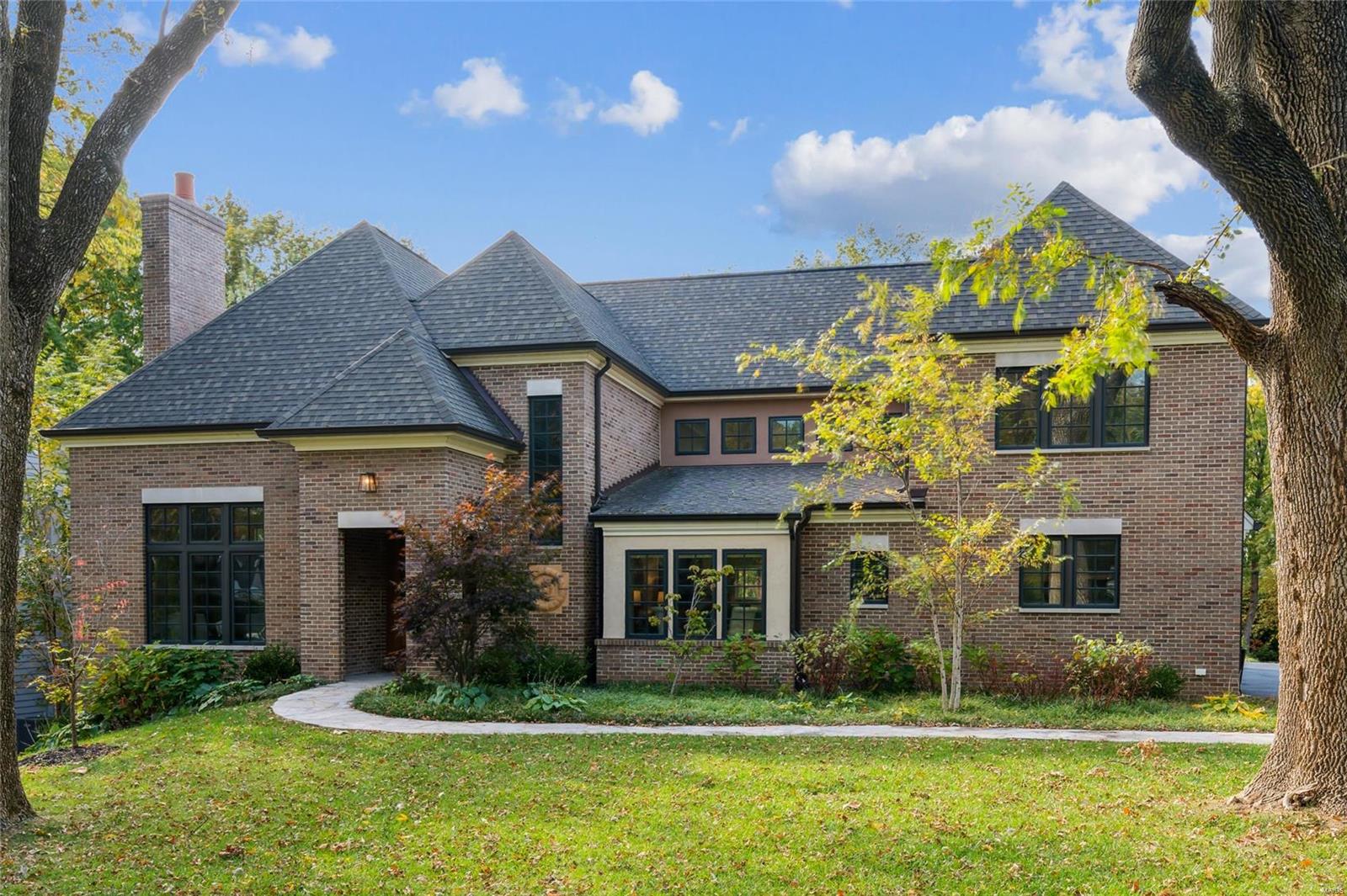 This stunning 5-year-old, 5-B, 3.5 Bth all-brick custom-built home by Hennessey Construction is located in the enchanting Fair Oaks neighborhood. It features dramatic roof lines,  a primary suite on the 1st flr w a fabulous view of the private backyard and patio. The large 2-story foyer is enhanced by a custom staircase, a great rm w a fireplace, custom chandelier, canned lighting, coffered ceiling leading into an office w built-ins and pocket doors. The dramatic dining room off the entry leads to the courtyard patio, while the kitchen offers custom cabinetry, a huge walk-in pantry, and an island that opens to a cozy hearth rm w a fireplace. Additionally the incredible laundry room includes ample cabinetry, a sink, and a wall of windows. Upstairs, you’ll find an add. laundry rm, 4 spacious beds, 2 hall full baths, bonus space over garage. The unfinished LL is ready to be transformed into a splendid finished space w a walk-out w French doors. 3 car garage! Home shows like new!