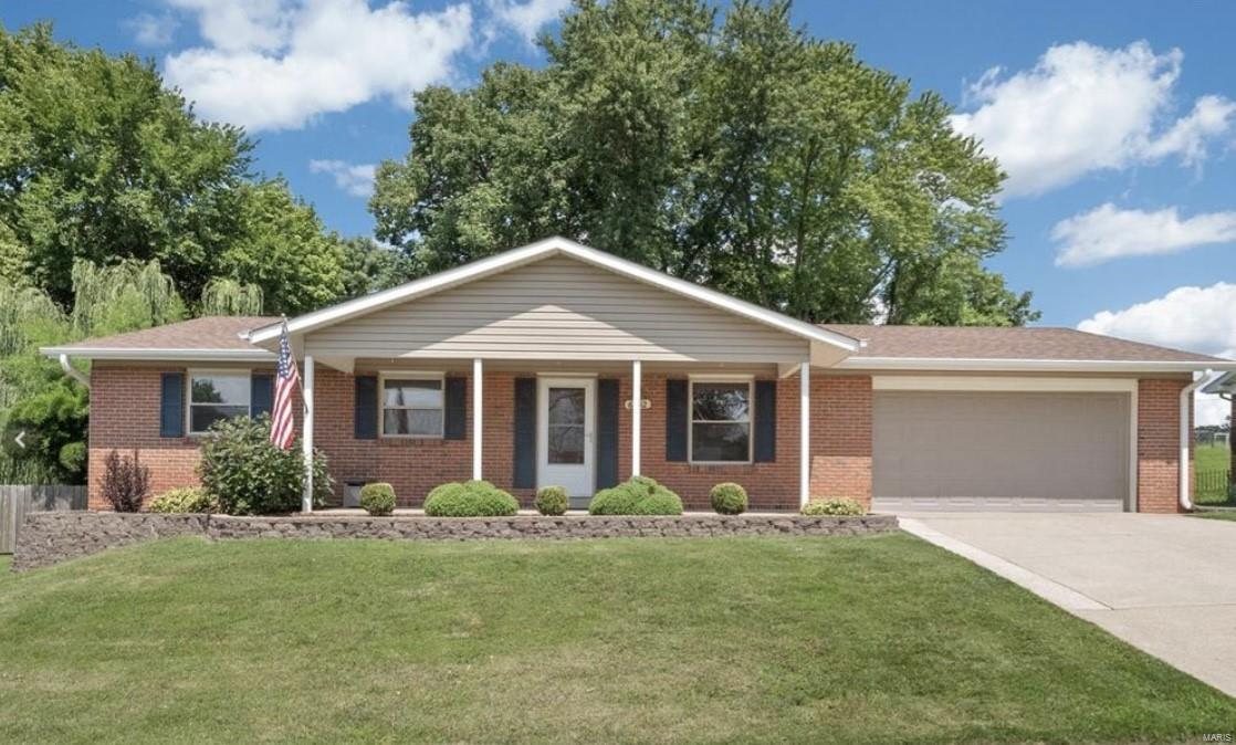 Welcome Home to this great 3 bed, 2 bath ranch! Upon entering you will notice the beautiful hardwood flooring that flows throughout the main level. The kitchen is nicely updated and features stainless steal appliances, ample counter and cabinet space along with a skylight that brightens the area even more! This beautiful home sits on just under a quarter of an acre lot, backing to mature trees and common ground. The composite deck off the back of the home makes for a perfect area to relax or entertain. You are sure to love the large, attached 2 car garage that offers plenty of space for for a large truck or SUV. This property features a partially finished basement just waiting for you to make it your own! This home won't last long, schedule your showing today!