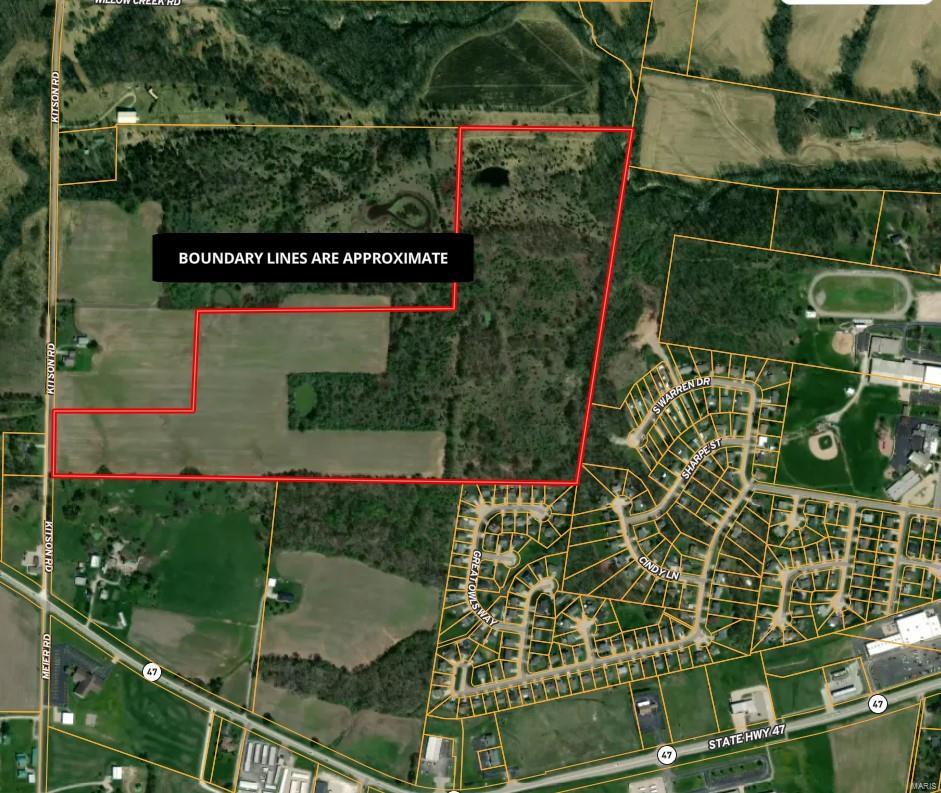 Welcome to the rolling hills of Lincoln county! Tired of the hustle and bustle of the city? This beautiful piece of land is your own little oasis with spectacular views, abundant wildlife and the peacefulness you have been craving, all just minutes from St. Charles county. Calling all builders, this 74.69 acre tract has already been annexed into the City of Winfield. There is currently a verbal share crop agreement in place for the year 2024 with the potential to continue if you are looking for an income generating property as well. The possibilities are endless!