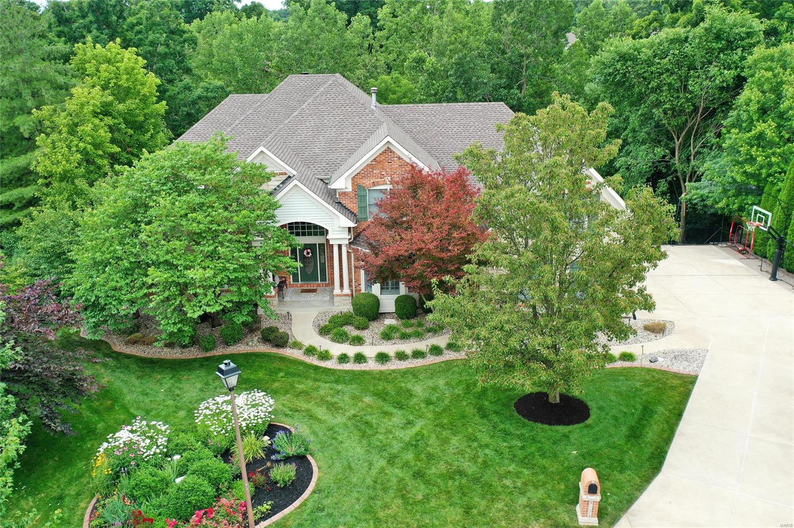 Amazing opportunity to own a gorgeous updated 1.5 home in highly sought-after Austin Ridge.  This exquisite home offers almost 6,500 Sq. Ft. of luxury living space, a .5-acre cul-de-sac, walkout lot.  Step into the 2-sty marble foyer with grand winding staircase, new lighting and paint throughout, updated study, breath taking 2 story great room with marble fireplace and soaring windows with beautiful scenic views.  The gourmet kitchen boost 42" cabinets, granite countertops, stainless steel appliances, large breakfast room & updated hearth room with vaulted ceilings, Stoned gas fireplace & custom-built ins.  The main floor master suite with coffered ceilings, 2 walk-in closets, luxury bath & door that opens to private deck.  This home comes with front and rear stairs that lead to 3 large bedrooms, bonus room, and two full bathrooms.  Finished lower level includes rec rm. fireplace, entertainment center, billiard rm, wet bar, workout rm & full bath.  3 decks, patio, firepit and more! Additional Rooms: Mud Room