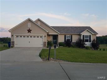 Professional photos coming soon!  Beautiful Ranch style home with open floor plan!  3 bedrooms, 2 full baths with rough-in in the large unfinished basement.  Lovely vaulted ceilings in the living area, eat in kitchen w/ breakfast bar.  Main floor laundry/mud room coming in from the garage!  Home backs to large open fields.  Upgraded water softener, nice garden shed in backyard stays with the home!  Come and see this one!