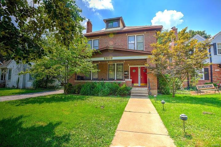 Located in University City this 3 unit apartment building has a massive 1400 sq.Ft. 1bed/1bath apartment on the first floor, recently renovated with granite counter tops, new kitchen cabinets and full appliance package, updated bathroom with designer tile floor and shower surround. Currently rent of $830 is far below market rent but is on MTM. The second floor is a large 2bed/1bath, full size washer / dryer hook up with a long term tenant, rent of $900, also on MTM, he wants to stay and sign a long term lease. The third floor is a small 1bed unit needing to be completed for occupancy, expected rent of $595. 
The property is located blocks from Starbucks and multiple restaurants on North Hanley and minutes from Downtown Clayton.

First showing is Friday August 25th from 2-4. To schedule a showing call listing agent to set up a time.