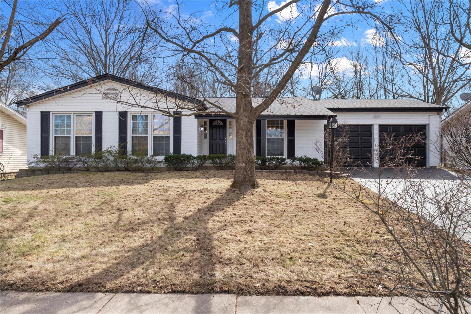 This ranch sits on a wonderful level lot with patio. As you enter the foyer you will find a separate dining room perfect for gatherings and a spacious den/study/living room. The vaulted great room has a wood-burning fireplace, wet bar, and wood floors. The great room opens to the kitchen with white cabinets, electric cooktop, microwave, and adjoining breakfast room with bay window and slider to the patio. Master suite with walk-in closet and full bath. Three additional main floor bedrooms and a full bath. The finished lower level has a rec room with a walk-behind bar, game room, and half bath. Amazing floor plan, truly a must see!