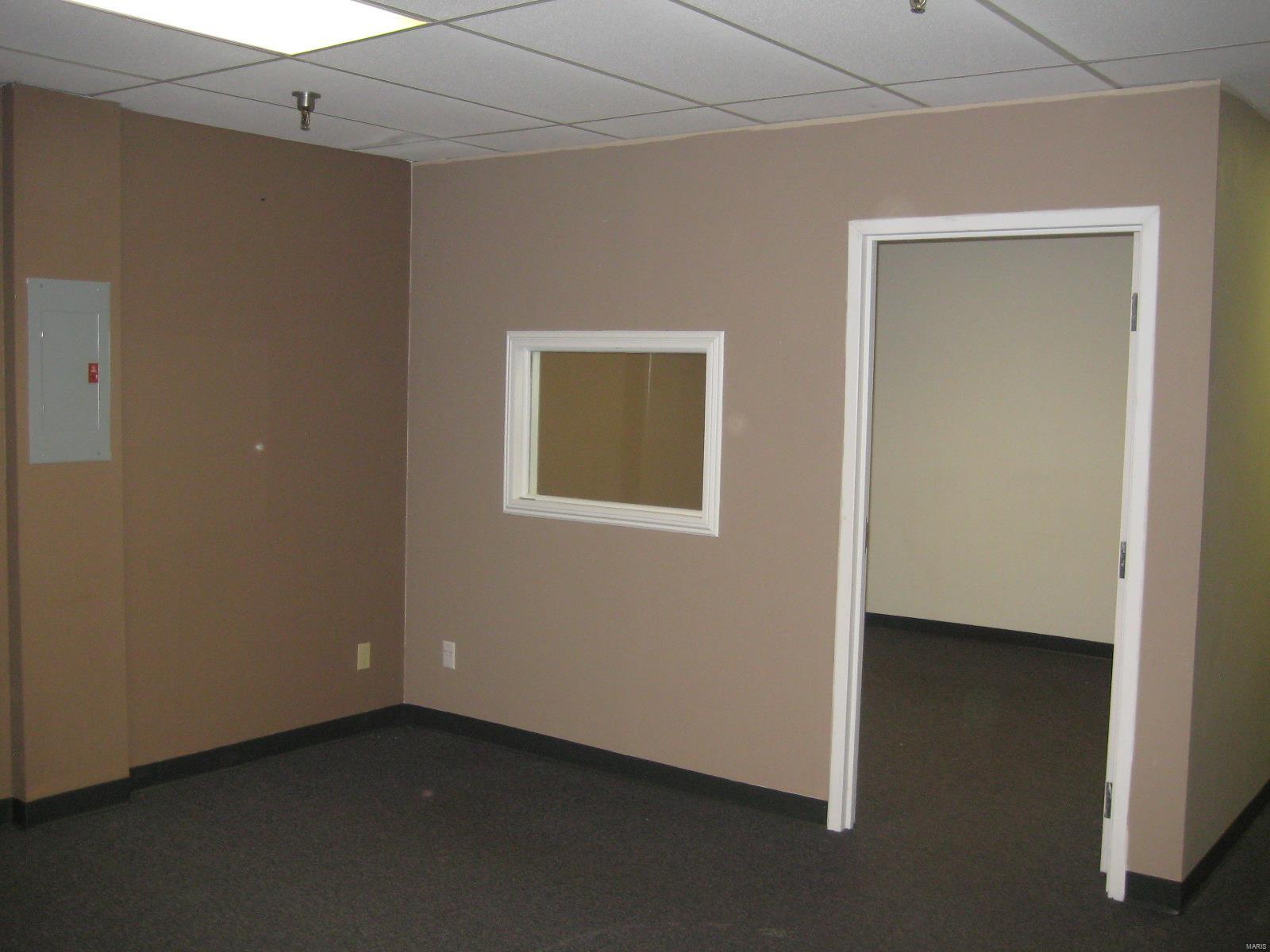 Conveniently located at I-70 and Hwy 94 this location is perfect for an attorney, mortgage company or a realtor.  This space is 350 sf, is on the lower level and is offered at $350/month with utilities included.  We also have 1,250 sf on the first floor which is offered at $1,000/month on a gross basis. Location: Business Park, Corner Location, High Traffic, Retail Center