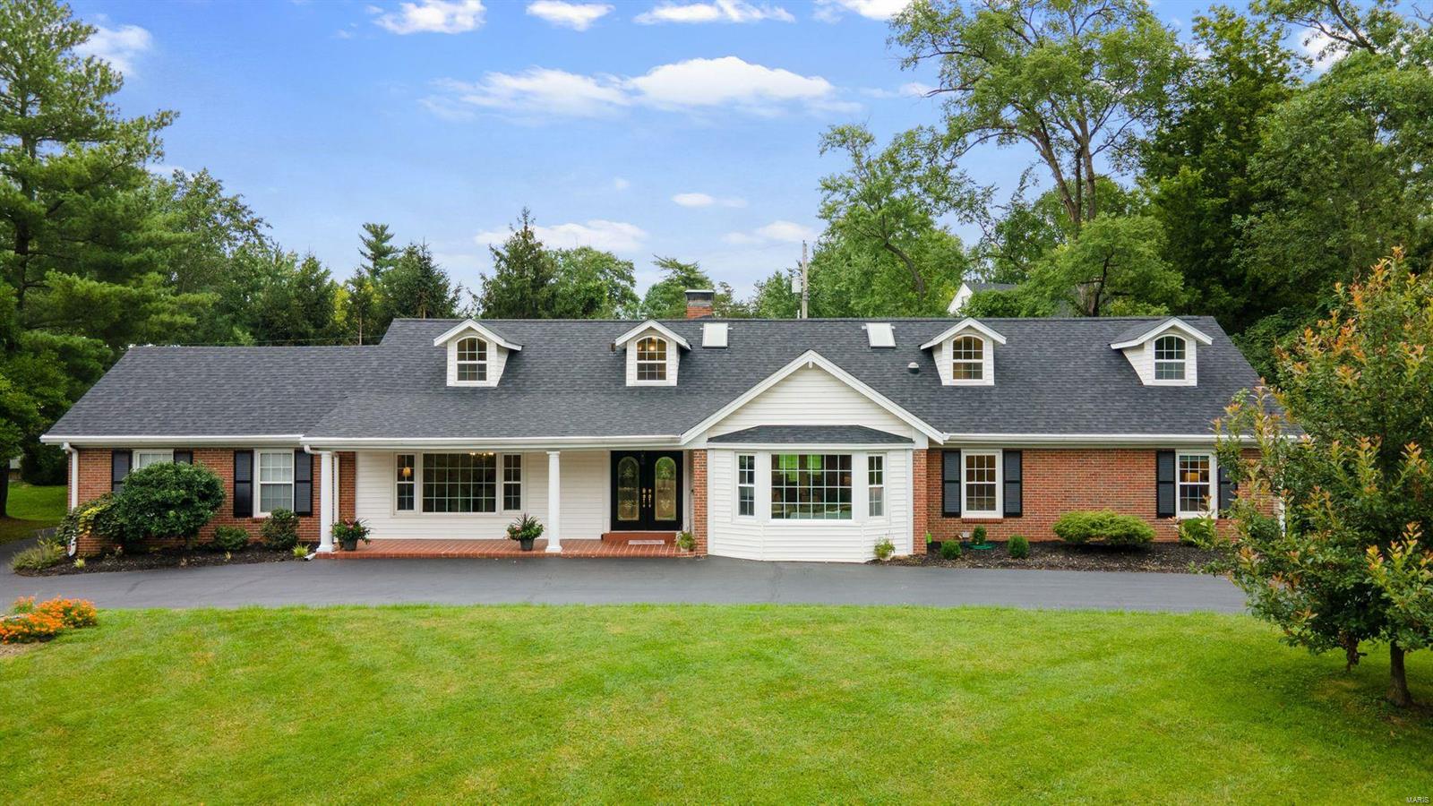 Price improvement! Discover this meticulously updated home nestled on a sprawling ¾ acre lot in the popular Clermont Lane neighborhood, designed w/a seamless flow for effortless entertaining. The main floor boasts a Living Room w/ a vaulted ceiling & expansive windows.  The Living Room connects to a cozy Family Room featuring a wall of windows overlooking a large brick patio. The renovated Kitchen is a culinary haven, equipped with high-end Bosch appliances, gorgeous granite countertops, & abundant storage. The Primary Suite on the main floor is a true retreat, featuring a spa-like bathroom w/bubble jet tub, steam shower w/multiple sprayers, heated marble floors, Romanesque features, see-through fireplace, an elegant wine fridge & coffee station, as well as a large walk-in closet with built-ins & a washer/dryer for added convenience. The 2nd floor is a perfect hideaway for kids or guests, w/3 additional bedrooms, full bathroom w/ Jacuzzi tub & cozy nooks ideal for studying or a den.