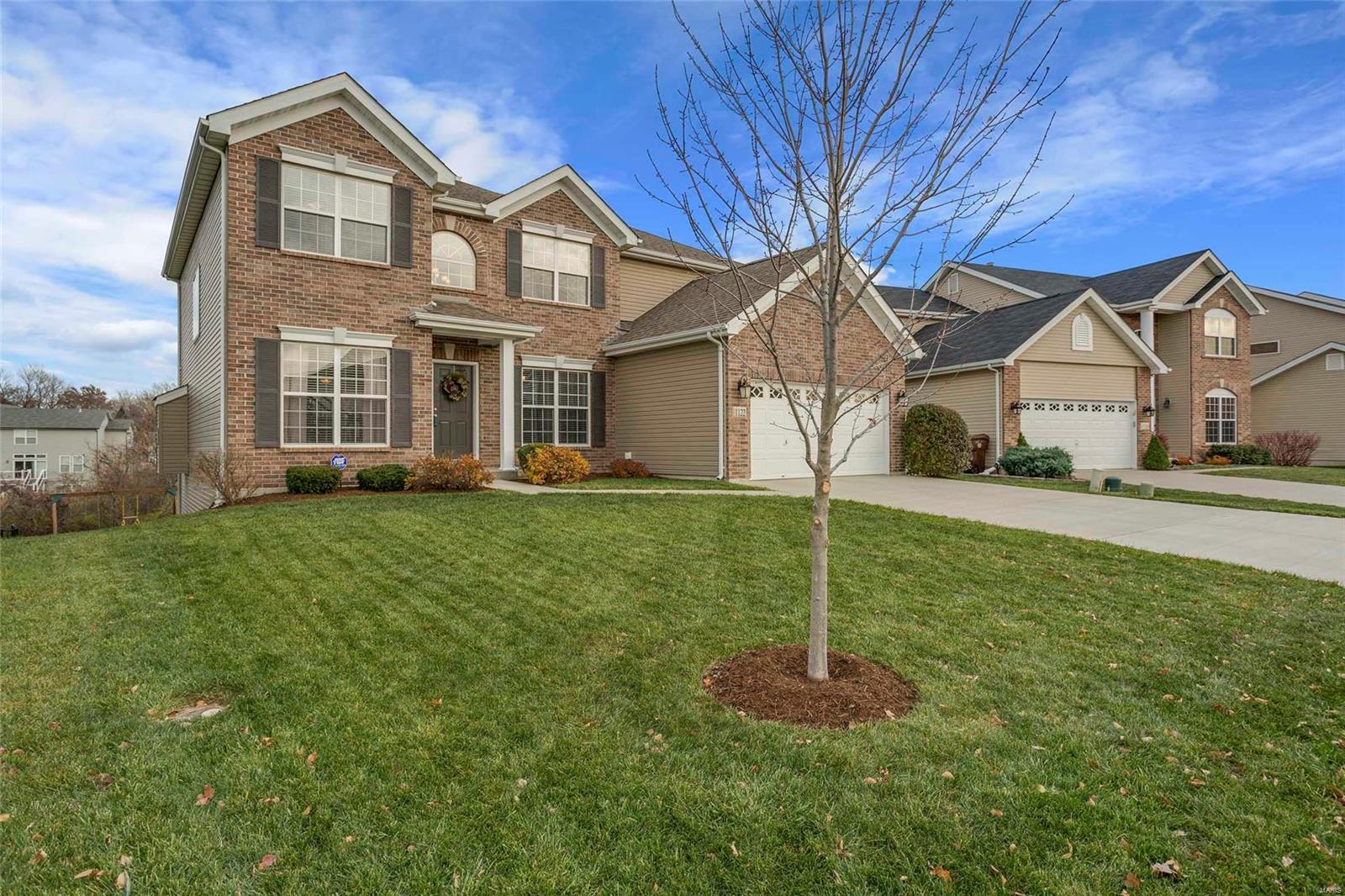 The pride of ownership you’ll find when you see this home is second to none.  The generous living space (3100 sq ft) invites peaceful living in this 4 Bed, 3 Bath two story.  Enjoy a huge master suite with coffered ceiling and gorgeous master bath, where you can relax in your oversized tub. Entertain company in the spacious kitchen, out?tted with stainless steel appliances, or take your company outdoors to enjoy the peaceful view from your composite deck.  Lots of small details include but not limited to main floor laundry, widened driveway, extra 4 foot of depth in the garage, and walkout basement.  The tranquility of the common ground and walking paths that back up to the home are the perfect touch to make this meticulous home your haven.