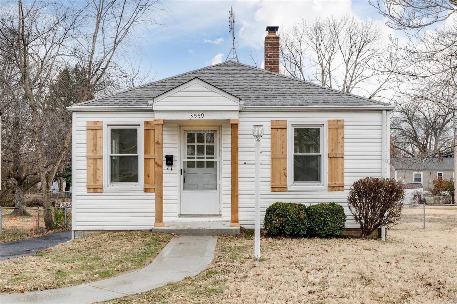 A beautifully rehabbed home in the heart of St. John. 2 bed 1 bath, with a brand new kitchen. Luxury vinyl plank flooring and new trim throughout. Full CLEAN unfinished basement. Nice level fenced in lot and a 2 car detached garage for off street parking. This one turned out phenomenal and won't last long!
