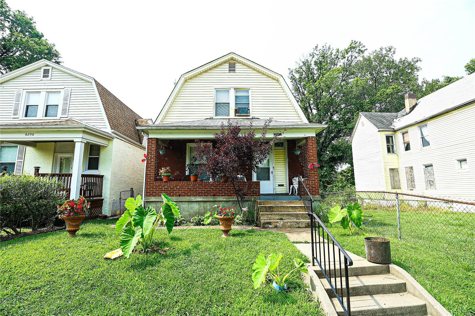 6208 Bailey Place, a three bedroom, two bathroom, 2 story home located in St Louis County. This property is being sold in as-is condition. This property features a long term tenant. The first floor includes kitchen, full bathroom, living room, and dining room. Second floor includes 3 bedrooms, and 1 full bathroom. The basement is full and unfinished. Home is being sold in as-is condition, seller will not pay for any inspections or repairs prior to closing.