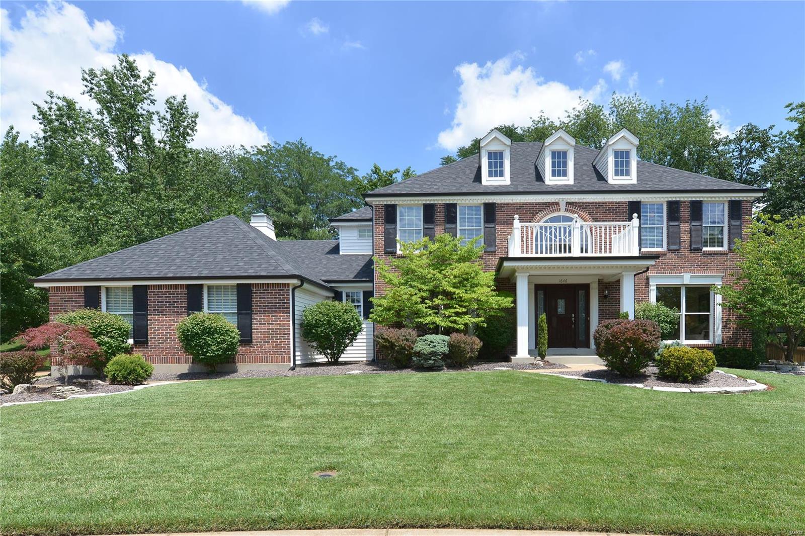 Don't miss this elegant 2 Story Fischer & Frichtel home in the sought after Carman Acres neighborhood.  This 3,000 sq ft. home offers 4 bedrooms, 4 baths and hardwood floors on the main level. Fresh paint and neutral decor has the home move in ready.  The gourmet kitchen features center island, granite counter-tops, tile back-splash, double oven, gas cooktop, pantry, and planning station.  The main floor features a two story entry, formal living and dinging room, family room with gas fireplace and main floor laundry.  The upper level features 4 bedrooms and 2 full baths.  Both baths have had renovations in 2019.  The master bedroom has an en suite bath with Jacuzzi tub. The lower level has been partially finished.  This level includes a large rec room, 2 offices, full bath, storage and wood working area.  The home has Anderson windows, dual zoned heating and cooling and many more upgrades.  Attached 4 car garage leaves room for more storage and or vehicles.