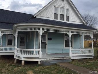 Charming 3 bedroom home located close to downtown Fredericktown. Nice wrap around porch 1 ½ story home- home has lots of potential! SpecialListingConditions: Foreclosure