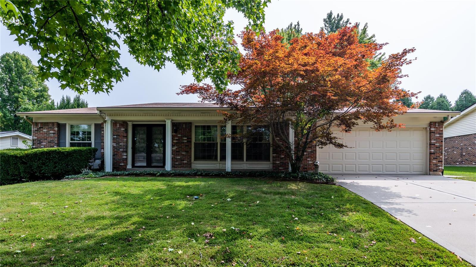 Charming brick ranch with over 2,500 square feet of living space. House has been well maintained by original owners. Kitchen has been updated with solid surface counters and stainless steel appliances. The covered patio off the family room is great for additional entertaining space. Lower level has been updated and offers great additional living space and has a half bath. Other great features include: over-sized garage, mud room off the garage, and spacious master bedroom suite. Home is being sold As-Is.