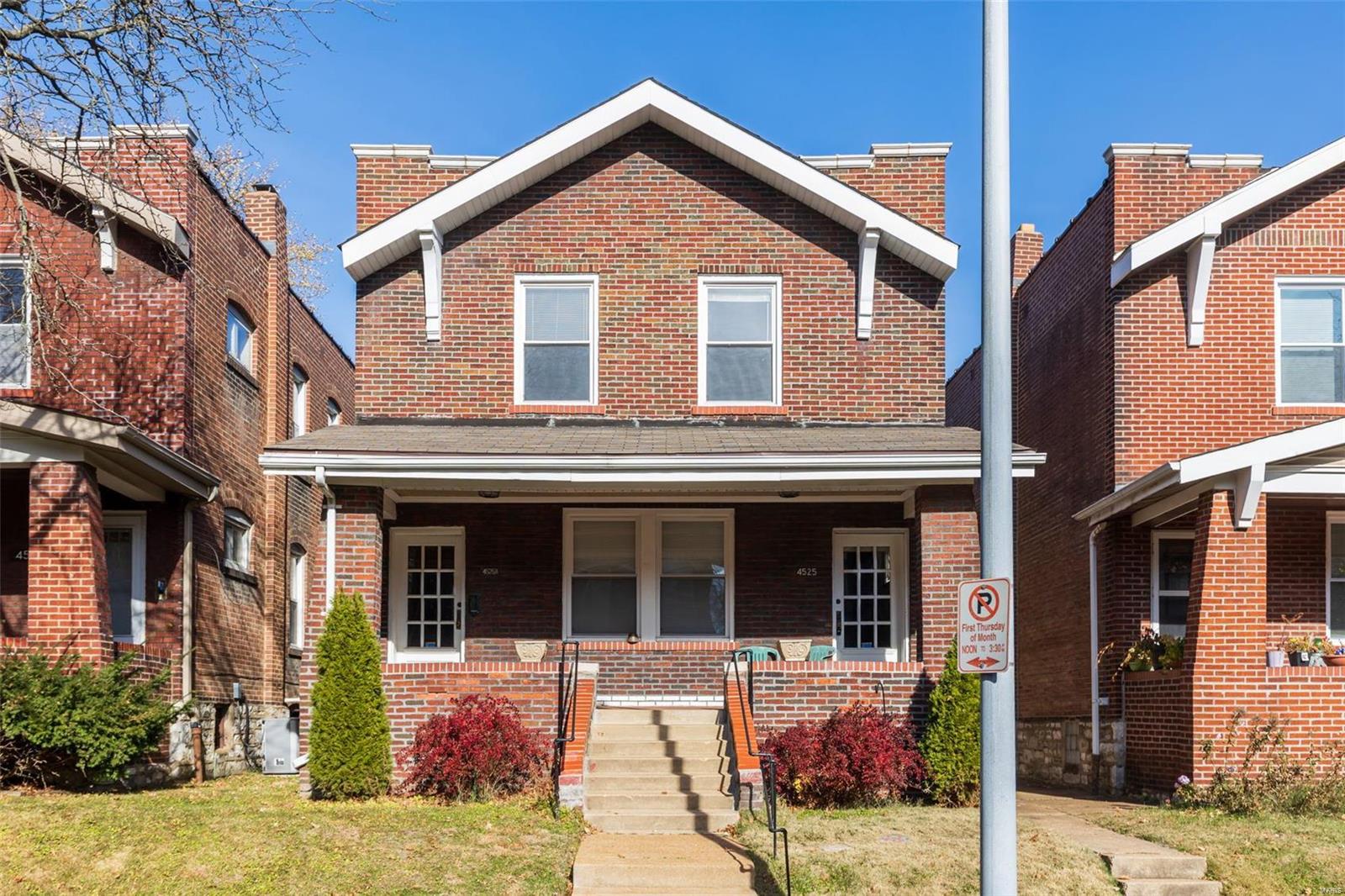 Charming duplex ready for its new tenants.  1 first floor and 1 second floor unit available.  Both feature 2 bedrooms, 1 bathroom, fresh paint, hardwood floors, updated kitchen, some insulated windows and a sun room off the back.  Each unit has their own washer and dryer located in the dry basement where extra storage is also available.  Located a block away from the botanical gardens make this a highly desirable place and will go fast so schedule your showing today before it's to late.