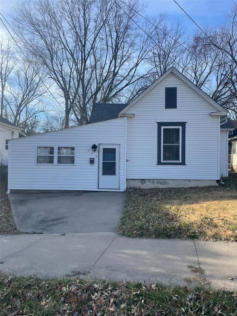Two bedrooms and one bathroom home in central location, with deck off living room. Parking directly in front of house. Laundry room has storage area. Central heating and air. Low maintenance exterior with small, flat yard. Storage available in small outbuilding behind house. Close to downtown and access to major roadways. Home is being sold "as is". Home is currently used as a rental. Come take a look!