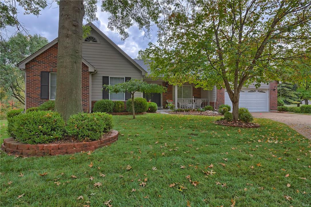 Welcome home to this incredible, spacious ranch nestled on a quiet culdesac in Wildwood! Walk in and you're instantly bathed in tons of natural light that occupies this beautiful, open floor-plan. Have your pick of cozying up  to the fireplace in your vaulted living room, or enjoy your time in the windowed family room! The newer appliances in the kitchen will have the chef in your family delighted to make food to be eaten in your breakfast room or formal dining room. This has every update or comfort you could possibly want, from the newer roof (+ ridge vent), to the newer HVAC (2016), Sunsetter awning to enjoy the back deck more fully, newer irrigation system, recently re-sodded yard, two water heaters, newer garage door, and the list goes on and on! All this while your property fans out to nothing but wooded privacy, being nestled on a pristine culdesac in a premium area. Don't wait on this one, come by and fall in love! No showings until Open House this Sunday, November 19th from 1-3