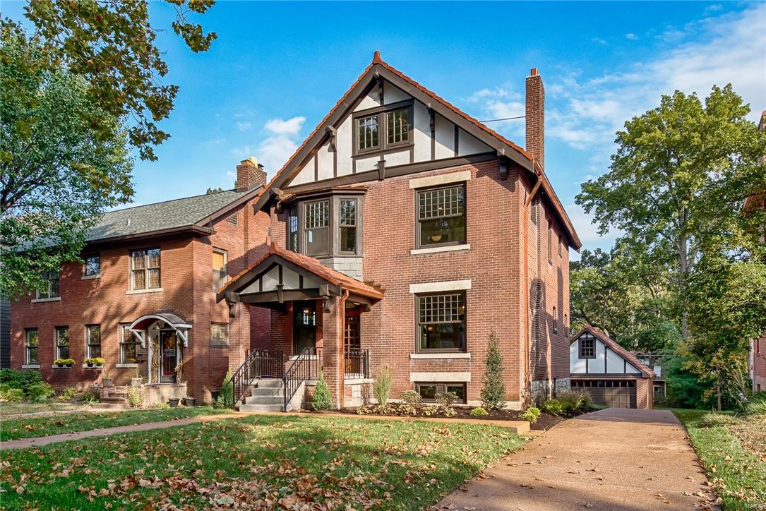 Perched next to million plus homes, this effectively new Craftsman beauty with an inviting front porch, handsome tudor face and level front yard is without doubt the one! Step inside and you are blown away by the new interior and open floor plan! Stunning entry foyer with guest bench, turned stairs and art glass window. New first floor 1/2 bath! Formal room with fireplace and full wall of windows is ideal for living or dining space. The entire back of the home encompasses a gathering room with Chef's kitchen opening to a spacious living area with built-ins, deck access and view of the HUGE back yard. Just built oversized two car garage with walk up attic is beyond belief. Second floor offers a master suite that rivals those in any million plus home with lavish bath and enormous closet.  Secondary bedrooms are large and sunlight filled and share a stunning hall bath. Third floor suite with full bath comprises the whole floor and fits any need. Nanny? Clean basement! Near Everything!
