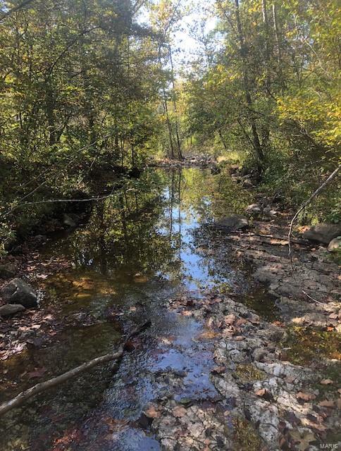 A secluded oasis just waiting for you. This magnificent remote 8 acre tract of land features a spring-fed stream (Carver Creek), a cleared meadow with electricity on the property, and several acres of woods. You'll be tucked into the gently rolling hills, an ideal place to build a secluded home or cabin. Or just use it as a campsite and base camp for hunting, exploring or just simply relaxing away from the hustle and bustle. 
Less than 15 miles (20 minutes) from the historic Arcadia Valley, and only 40 minutes from Farmington, or about an hour from the St. Louis metro area. But once you're on the property all seems a world away!
The area is home to a population of whitetail deer, turkey and small game ... and even a black bear or wild hog can be found roaming the surrounding hills on occasion. 
If you're looking for an affordable getaway, yet still want to stay connected to the grid as an option, this is the property for you.
ADDITIONAL adjoining acres available!