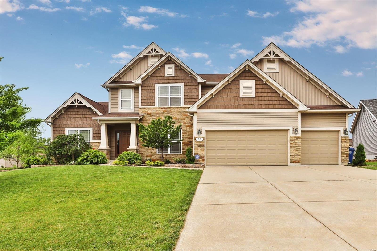 Stunning, executive-style 1.5 story home in a very sought after community is now available for lease.  You will be impressed the minute you arrive! Boasting beautiful curb appeal, 4 bedrooms, 3.5 bathrooms and over 3300 sq ft of comfortable and updated living space, the home is spacious and sophisticated.  Amenities include 9 ft ceilings, extensive hardwood flooring, a beautiful kitchen with tons of cabinet and counter space, gas appliances, main floor master suite, large second floor recreation room with access to all three of the generously sized upper level bedrooms, 3-car garage and a fenced back yard.  The home has great access to highways, high-ranking schools, shopping, restaurants, parks and sporting facilities.