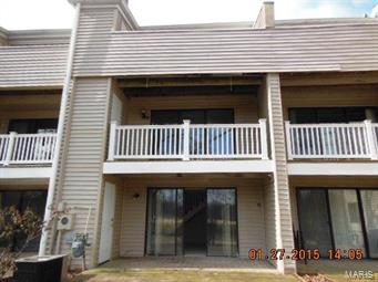 1.5 story condo, backs to Lake Forest Golf Course! Exterior has vinyl siding, attached one car garage, deck and walk-out lower level! Features three levels of living, lower level with fireplace, half bath and patio area over looking the golf course; main floor living room with fireplace, kitchen and eating area; upper level has a master suite with sitting room/loft area and full bath. Your proof of funds or a pre-approval letter (see agent only remarks for contact information) dated within the last 30 days must accompany all offers. A special addendum will be made a part of the final contract. Lake St Louis Fairways Area Association (FAA) Assessment $1750 a year ($370 lots/units and $1380 insurance/exterior maintenance). SpecialListingConditions: Foreclosure Location: Suburban