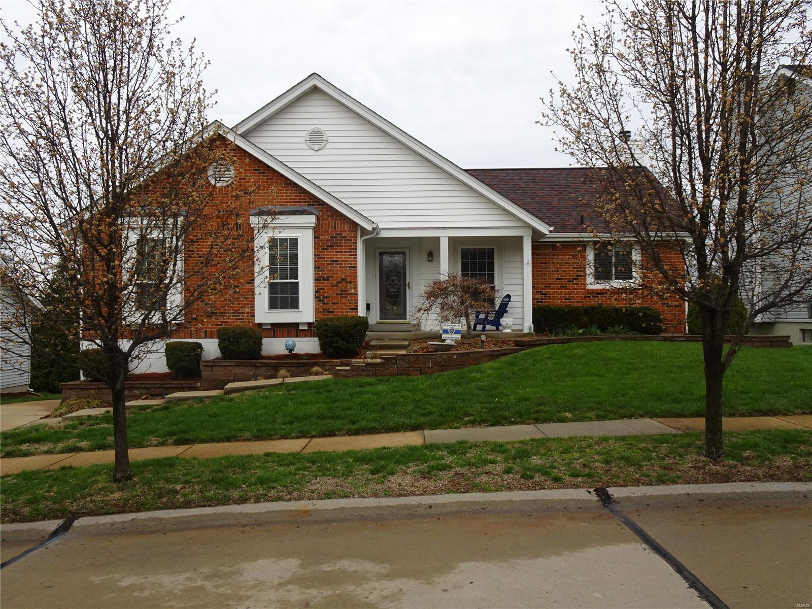 This Home Features Countless Amenities, Vaulted Ceilings Throughout, Upgraded Kitchen with Marble Counter Tops and Backsplash, 42” Custom Cabinets with Glass Drs Crown Molding, Stainless Steel Appliances, Gas Stove and Canned Lighting, Dining Rm Includes Custom Wd Flooring and Beautiful Chandelier, Living Rm has Custom Wd and Black Spindled Staircase To LL, Two Skylights, Ceiling Fan and Gas Fireplace with Custom Wd Mantle, Marble Hearth and Bay Door Leading to the Cedar Deck, Hall Bathrm includes Bathtub, Separate Shower and Marble Vanity Top with Upgrade Fixtures. Master Bedrm has a Double Door Entry, Wd Floors, Cedar Closet and Ceiling Fan. Master Bathrm has Custom Double Bowl Sink, Bathtub and Separate Shower. Two Additional Nice Sized Bedrms and an Upgraded Hall Bath Complete the First Flr. The LL Consist of a Huge Family Rm, Wet Bar and Upgraded Bathrm, The W/O LL Puts You on the Concrete Patio Where Your Choice is To Swim In The Inground Pool or Relax in Your Private Hot Tub