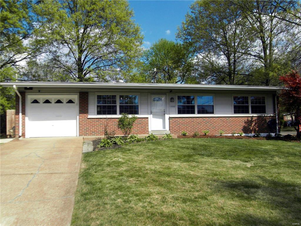 Sharp clean 3 Bedrm with Finished Bsmt, and a 1 Car Attached Garage located in the lovely Paddock Hills subdivision. Fenced backyard. Attractive Hardwood Floors except there is carpeting in BR2 and BR3. There is a Living Rm at the home’s entrance, that adjoins to the Dining Room. The Eat-in Kitchen has recently updated Cabinets & Countertop, Sink and Faucets, Microwave Oven and updated Whirlpool Gas Range and Whirlpool Dishwasher. Mstr BR has Half Bath. Updated PVC Kitchen Plumbing Stack. Thermal Tilt-Clean Windows. Vinyl siding on home. Beautiful neighborhood. Enjoy use of the Florissant Recreation Center. Less than a 5 minute drive to I-270. One Year Home Protection Plan through American Home Shield.