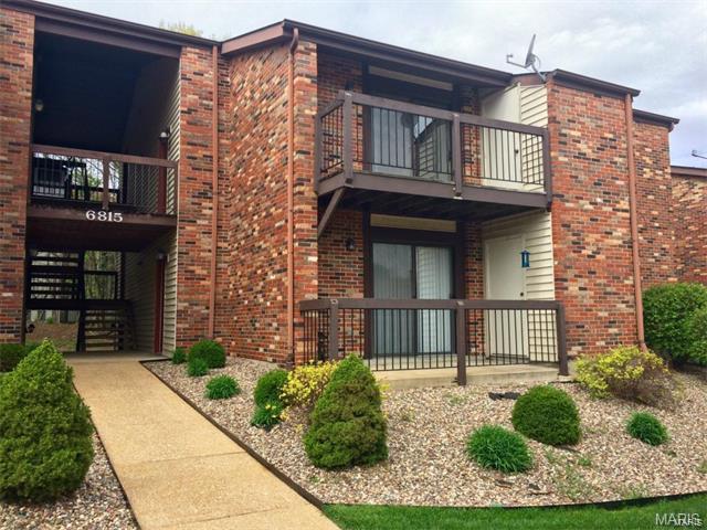 MUST SEE this 2bed/1bath condo with UPDATED kitchen and bathroom! Available May 1st! Right off of Telegraph road and close to I-55, I-270 and I-255. Amenities include: Swimming pool, two tennis courts, one covered parking space, and water, trash, and sewer are paid for (tenant will only be responsible for paying the rent and electric). Beautiful light hardwood floors throughout, with carpet in bedrooms. Large living/family room, separate dining area, and updated kitchen with plenty of cabinet, storage, and counter space! The updated bathroom has a large granite counter vanity and large tub/shower. Washer/dryer in unit! Ground level balcony off of the living room, with access to storage closet. Professionally managed. Household income of $2,550 required. Good rental and credit history required. Location: Ground Level
