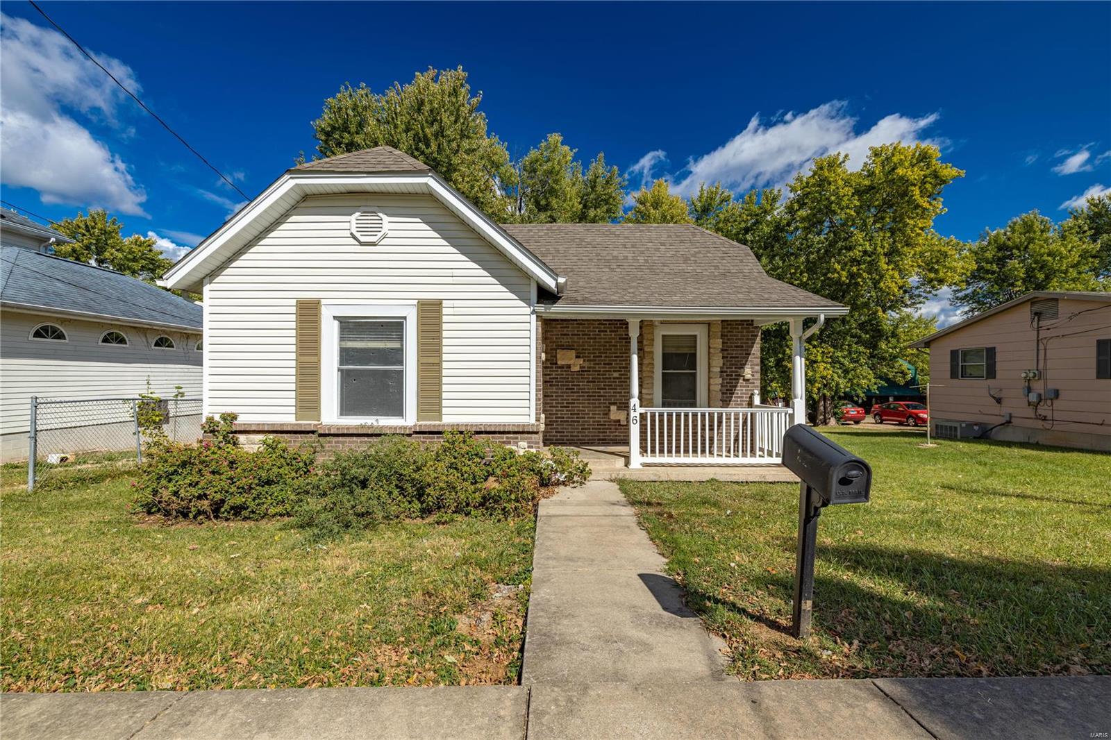 Cute bungalow style home with 3 beds! Covered porch and deck for entertaining! New carpeting and fresh paint. Nice wood floors and ceramic tile. You'll love the oversized kitchen with custom cabinetry and a breakfast bar. Alley access and rear parking for privacy.