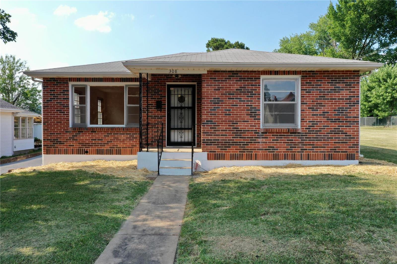 Take a look at this full-brick 2 bedroom, 1 bath bungalow situated on a level, low maintenance lot just a short distance from downtown Fredericktown! As you enter the home you will find a large living room, kitchen with a new backsplash, countertops, stainless appliances, and a Murphy table. Two spacious bedrooms, updated bathroom with sizable linen closet, and extra room that could be used as a sitting/family room. Full unfinished basement with plenty of storage options, natural gas furnace and water heater. Outside you will find a covered front porch and plenty of off-street parking with the two car detached carport with attached storage. If you're a first time home buyer or looking to downsize, this could be a great option for you!