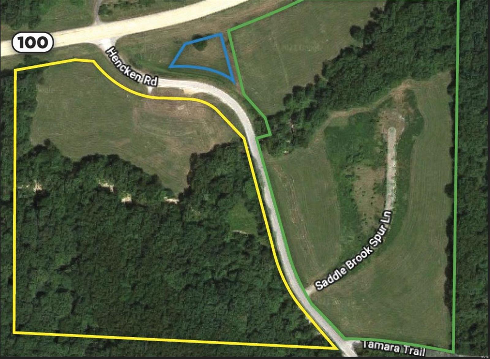 Rare opportunity for 28 acres at the intersection of Hencken Rd in Wildwood, MO. Site is close to schools, shopping, parks and much more.  Zoning is currently NU but site has been approved in the past for a 9 home development site, however there are also a few permitted commercial uses which would be a great fit for the area; Nursery, Schools or Church. Location: Other