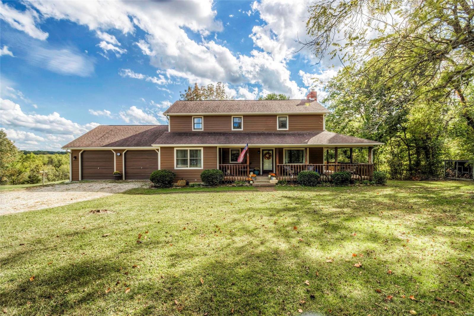 One of the biggest requests we get is for turn-key combination farms with a home and machine shed that is competitively priced. This farm features a 2240 sq ft 4 bed/2.5 bath home perched on top of a small hill that looks out over the property. The home was newly remodeled in 2018 and has a new kitchen, bathrooms, hardwood floors, Quadra - Fire wood insert fireplace, Wolf cooktop and oven, high end appliances, new Marvin windows, Hardie Board siding and gutters etc.. There is an oversized wrap-around deck and patio that stays shady all summer and is perfect for enjoying the outdoors and viewing wildlife down in the fields below. Just down the hill from the house is the 36x40 machine shed with an insulated workshop with a wood stove, and plenty of storage for tractors, atvs, and all sorts of equipment. A nice combination of 40 acres of bottom and ridge-top fields allow for plenty of options for food plots, grazing, hay, and row crops.