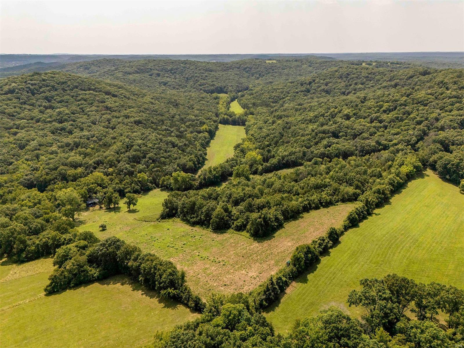 Located less than 10 min West of Hermann, MO in Gasconade County, you will find this 172.44 acre property full of incredible deer & turkey hunting land with stunning views. The property offers a great build site for your future home or hunting cabin with water & electric on site. Diverse wildlife habitats include hardwood timber, food plots, pastureland, wet weather creek and 2 wildlife ponds. The timber ridges are a mix of open hardwoods, cedars and thickets. Unique rock formations along the ridge top create ideal pinch points to hunt bucks during the rut. There are approximately 26 acres of open land that could be converted to additional green plots or crop fields. The property includes 4 elevated box blinds and has a great trail camera history. An older outbuilding is located near the deep well. Overall, it's a super nice hunting tract with a great spot to build only minutes from downtown Hermann.