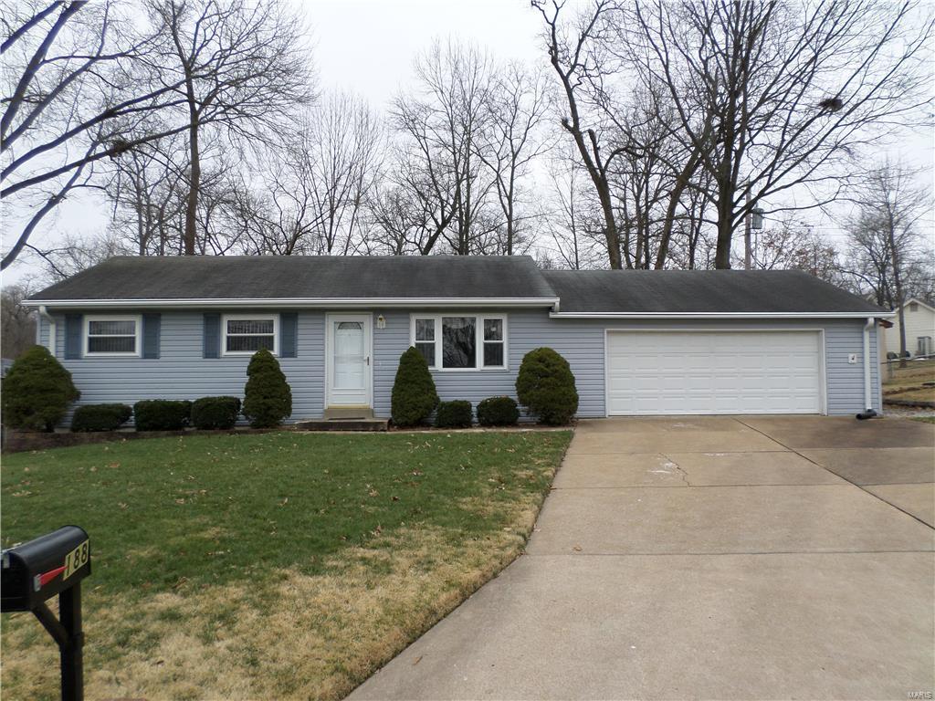 Well maintained and updated ranch home.  3 bedrooms and 1 bath.  Original owners.   Large updated kitchen with Corian countertops.   Updated bathroom.  Thermal tilt in windows.  6 panel doors.  Updated electrical panel.  Water Heater 2015.  Roof 2005.  Leaf guards 2007.  Finished lower level with a family room, bar, additional room with large cedar closet and plenty of storage.  Oversized 2 car garage.  Private level fenced in back yard with large patio off kitchen.  Great location close to highway and shopping.