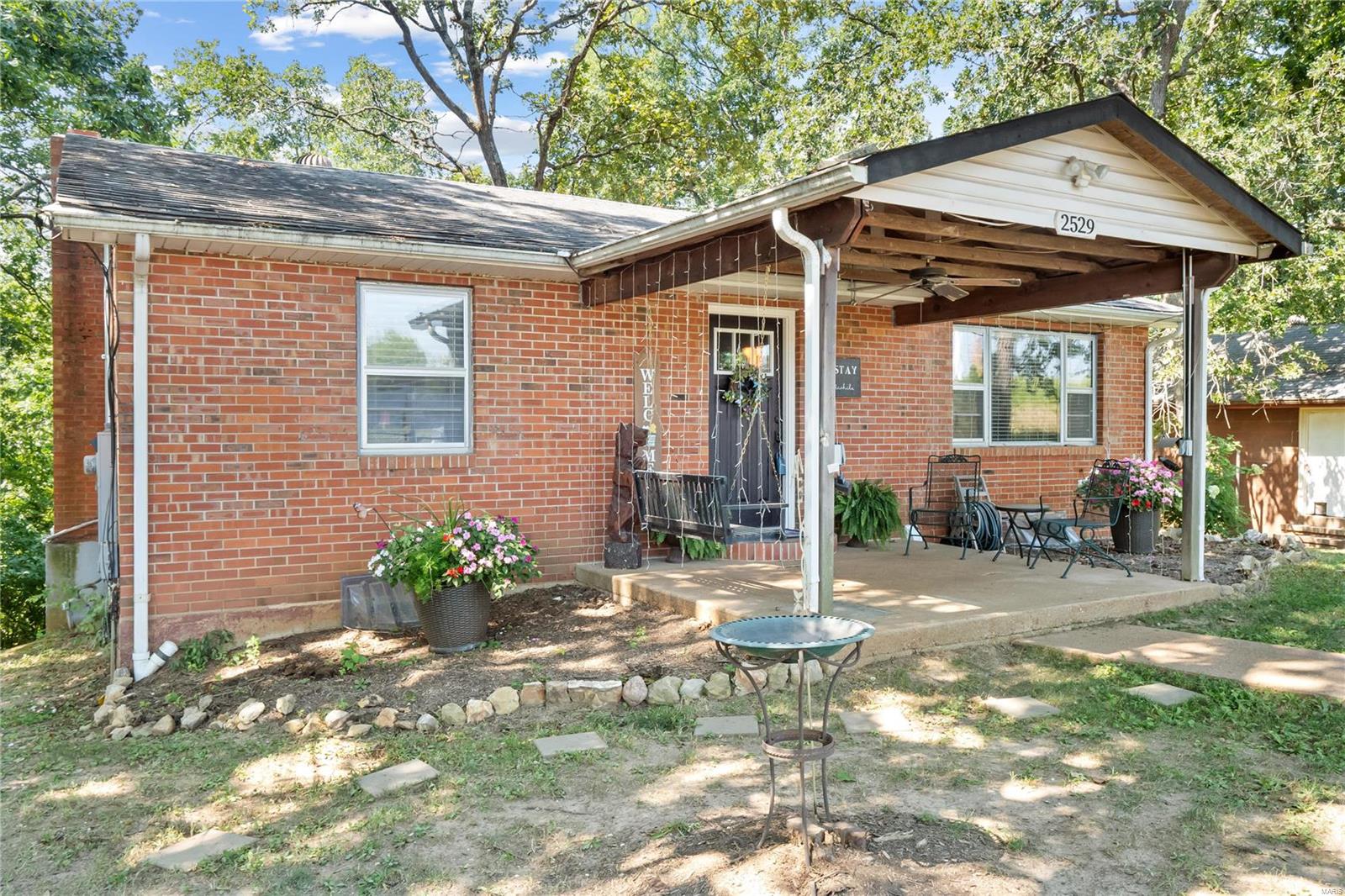 Take a look at this beautiful ranch home, privately sitting on one acre of land in Arnold! This 3 bed/2 bath home features impressive updates throughout the main and lower levels. Upon walking in, you are immediately greeted by the spacious living room with hardwood flooring and decorative mantel. Into the kitchen/breakfast room combo you are given tons of cabinet and counter space, with wall oven, solid surface counters, and pantry as well! Down the hall you will find the two sizeable main floor bedrooms with shared full bath. In the finished LL you have the rec room with included bar, wood burning f/p, and walkout to backyard! Also found in the basement is the second family area, bonus area, and additional sleeping space with shared full bath. The backyard is your own private oasis, fully surrounded by trees with a covered patio overlooking the level lot and wood deck around the side. Don't miss out on this one!