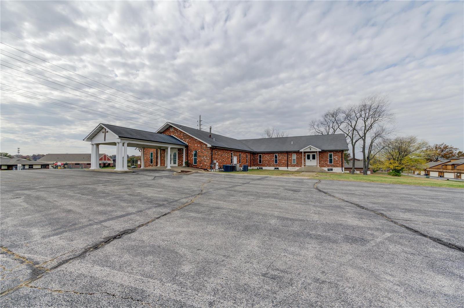 Many possibilities with this fantastic highway frontage property in Weldon Springs.  4.04 acres that is located in front of the bustling residential subdivision currently has a spacious church building on it. Flat surface and residential zoning will allow for the opportunity to build more multifamily units. Prime Real Estate waiting for you and your vision.

Property being sold AS IS.  Buyer pays for all inspections including municipal where ever applicable.  Buyer accepts full responsibility for conducting their own  due diligence. Seller to make no repairs . Location: Corner Location, High Traffic, Hwy/Interstate Frntg, Suburban