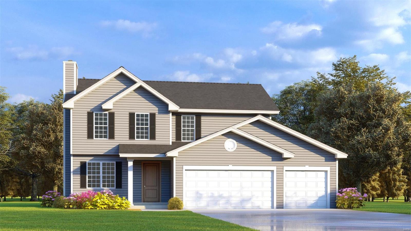 Now Open! To Be Built Home ready to personalize into your dream home! BASE PRICE and PHOTOS are for 4BR, 2.5BA Turnberry Two Story. Pricing will vary 
depending on various interior/exterior selections. This beautiful home opens to a living rm and formal dining space. Kitchen w/connected breakfast area, optional breakfast bar 
available. Master suite features walk-in closet & private bath. 
2 car garage, main floor laundry, pantry, & more! Add'l selections include master bdrm vault ceiling,luxury master bath and much more. Enjoy peace of mind with builders warranty 
& incredible customer service! This almost 20-acre site will include 40 single family homes. Please verify schools