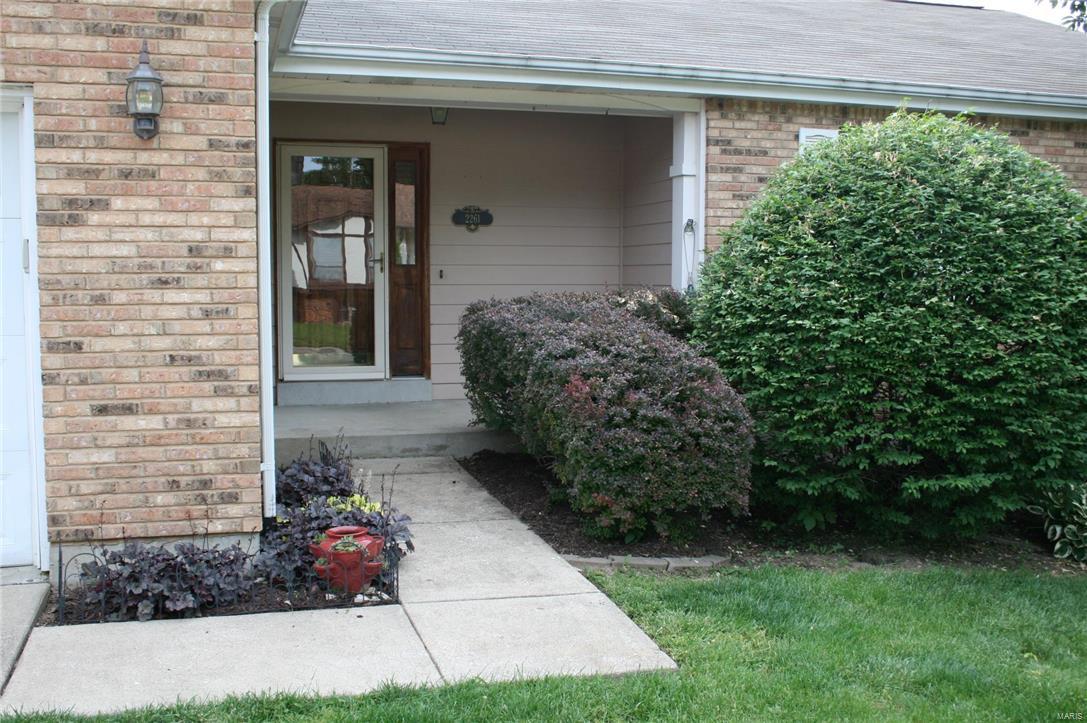 NEW PRICE***Beautiful Ranch home, with 2 fireplaces, 4 season sun room, walk out finished lower level that backs to mature trees.  This home has 3 bedrooms on the main floor, 2 full baths, open kitchen, breakfast room and great room.Two outdoor decks with lighting, stamped concrete  Flooring is easy to take care of, whether you have pets or children or just like convenience.   The walk in pantry has a laundry hook up if you prefer one on the main floor, or use the one in the lower level that is a full 9 x 9 laundry room with plenty of folding and hanging room for all your clothes.  Plenty of storage in this home with 2 areas, sump pump with pit, circuit breakers, full bath in lower level and even the possibility of an additional bedroom.  Do you enjoy relaxing after a hard days work?  Come and relax in your park like setting.  This home is also conveniently located near hwy 364.94,70.