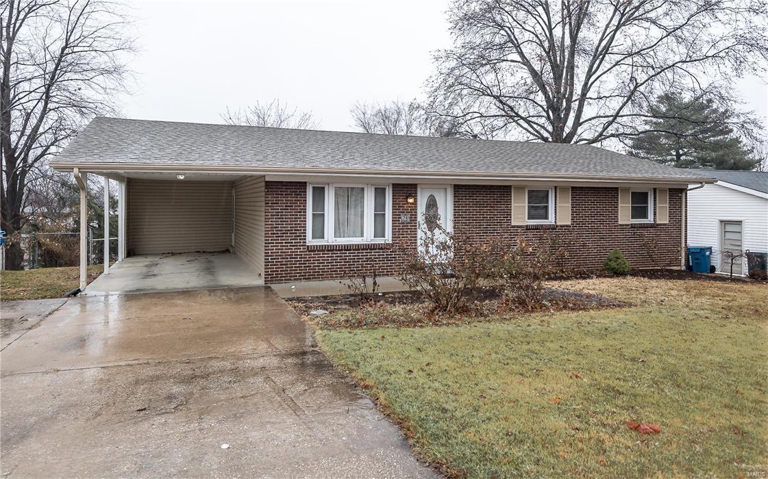 MUST SEE beautifully updated 3 bedroom ranch! Brand new HVAC system installed summer 2016, newer roof, siding, and gutters (2010). You don't want to miss this wonderful eat-in kitchen with tile flooring and lots of natural light! Hardwood floors in the great room and hallway, and carpet in the bedrooms. The master suite has a half bath attached. The partially finished basement features a spacious family room with a wet bar, plenty of room to entertain, a half bath and a walk out basement to a covered patio and large backyard!
