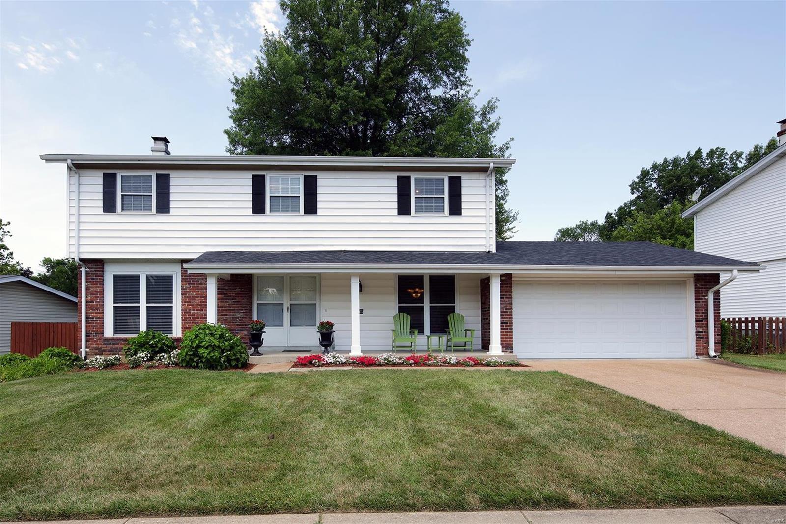 Fantastic 4-bedroom 2.5 bath 2sty situated on a large, level, lot with a fenced (2016) back yard. The Bright kitchen features a fabulous center island with an abundance of cabinet and granite counter space.  Additionally, enjoy the wood floor, recessed lighting, stainless & glass backsplash, stainless appliances which include refrigerator 2016, flat top electric stove range, dishwasher, microwave. The Dining room offers wood floors, moldings, neutral decor. The formal living room has new carpet 2020. Wonderful for entertaining, the family room slider leads to the back patio and features laminate wood flooring and fireplace. The Master bedroom suite offers walk-in closet and a luxury high-end master bath with jetted tub. The hall bath offers an air bubble tub and high-end fixtures. The lower level is partially finished with lots of storage space and closet. Moldings throughout main level, Newer Roof 2016, Newer Upstairs attic HVAC 2016, 75 Gallon water heater.  Absolutely must see!