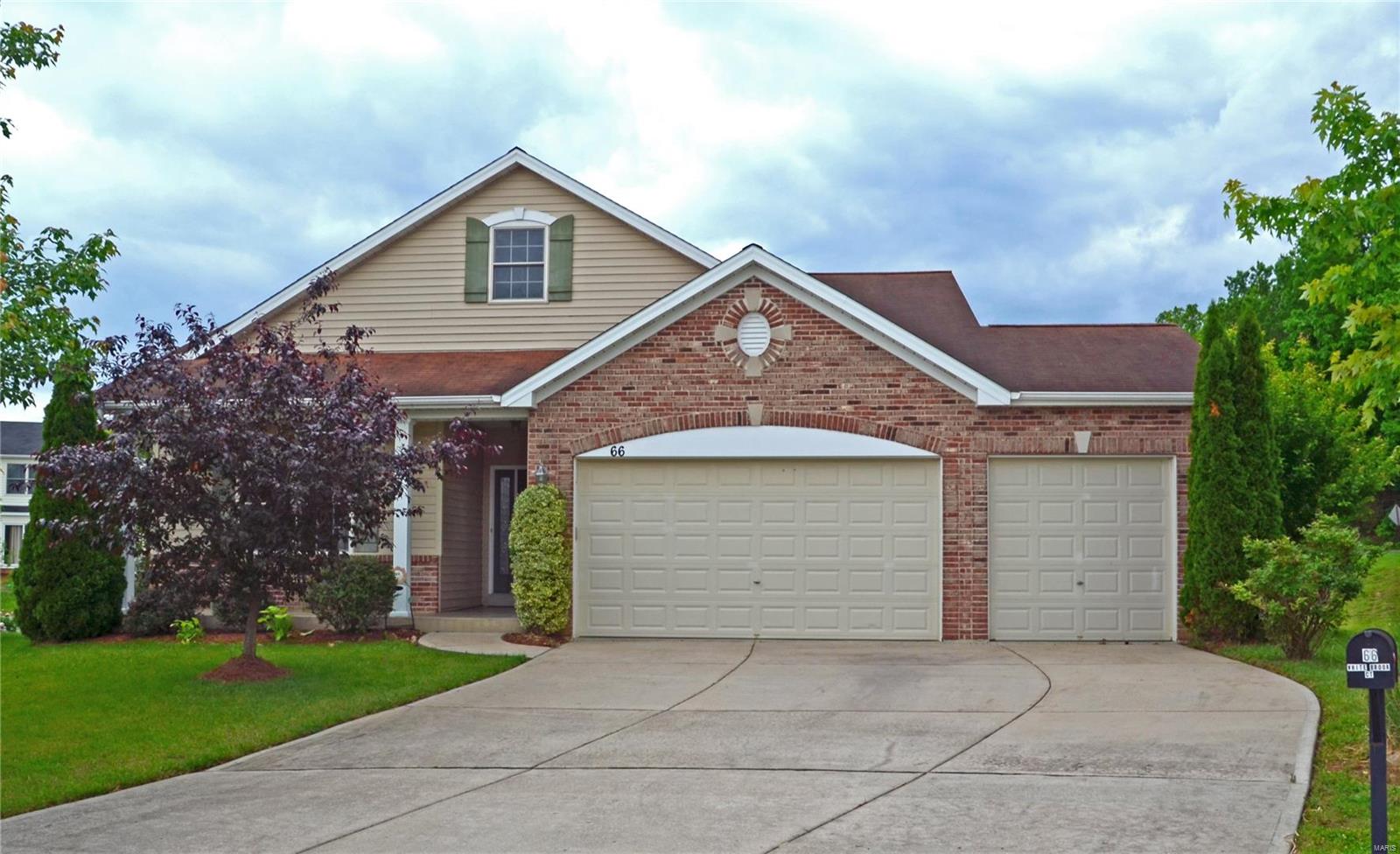 This 3 bedroom 2 full bath ranch home offers 9' ceilings, new flooring in the family room, dining area, and hallway.  The kitchen boasts 42" Maple cabinets, a breakfast bar, stainless appliances and canned lights.  Throughout the house there are built in speakers.  This home has Tyvek Home Wrap and offers tilt in windows as well.  The basement is wide open and ready for your finishes.  This summer you are sure to enjoy yourself at the community pool.