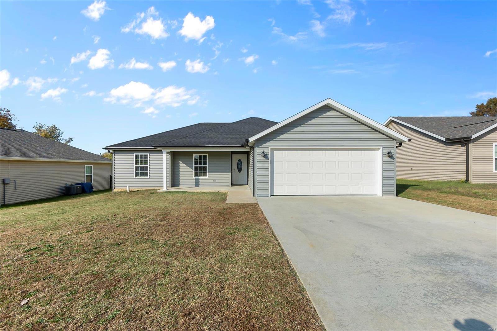 This affordable and accessible home is an excellent choice for first-time owners, those looking to downsize, and individuals with mobility impairments. The spacious open floor plan includes three bedrooms, two full bathrooms, and convenient main-level laundry. The primary bedroom features two closets, including one walk-in, and en suite bath. Stainless steel appliances -- don't miss the new LED display refrigerator -- a breakfast bar, and a roomy dining area make for enjoyable dinner planning. Perfect for entertaining, the sliding doors open to a barbeque patio and a flat backyard. Solar panels, with no existing loan, provide the benefit of lower electric bills. Ideally located in the Fruitland/Jackson area, this home offers easy access to I-55 and P&G. 100% financing to qualified buyers!