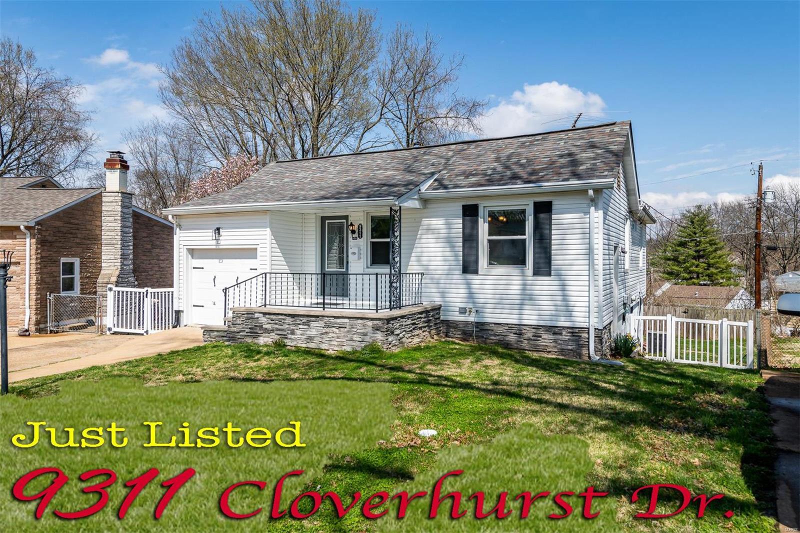 Hello Affton Beauty! This gem is a hard find. Bright & beautiful as you enter w/ a living room & dining combo. It feels open & perfect for entertaining! The kitchen is nicely updated w/ mosaic tile backsplash, sharp well-appointed cabinets, newer appliances including a gas stove! A bonus is the GRAND SUNROOM perfect for an additional bedroom or family room. Windows wrap around & additional storage makes it ideal. Speaking of the wants of a buyer how about the beautifully updated bathroom! Sharp tile including a custom shower nook. Additional mosaic tile & crown molding add the pop! Custom vanity & oversized tub bring it home! The master bedroom includes a sweet glass-paned door & leads right to the fab sunroom! Great space in the partially finished basement and yours to add finishing touches! Large fenced backyard! No worries w/ownership here- updated furnace & water heater, architectural vented roof, pvc plumbing stack. This home is about enjoyment!
