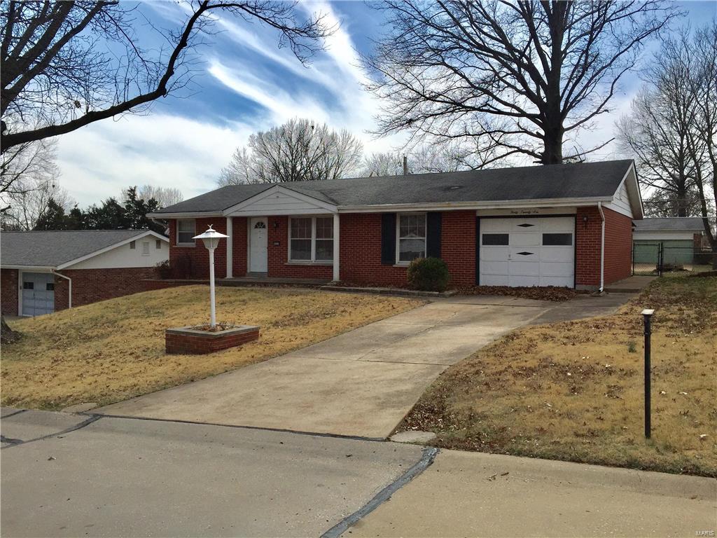 A very cute, open and inviting brick ranch in the desirable Indian Hills subdivision. As you enter thru the front door, you are welcomed in to a large living/dining room combo with hardwood floors. The kitchen has nice wood cabinets and a ceramic tile floor. Down the hallway is the full bath with ceramic tile floor. Rounding out the main floor at the end of the hallway are two bedrooms with hardwood flooring, double closets and dual windows. There is a one car oversized attached garage. The backyard features a covered patio and fenced yard. House has great bones but needs some TLC! Short sale…seller to do no repairs or inspections. Property being sold as-is. Property must be listed in the MLS for 15 calendar days before accepting an offer. SpecialListingConditions: Short Sale