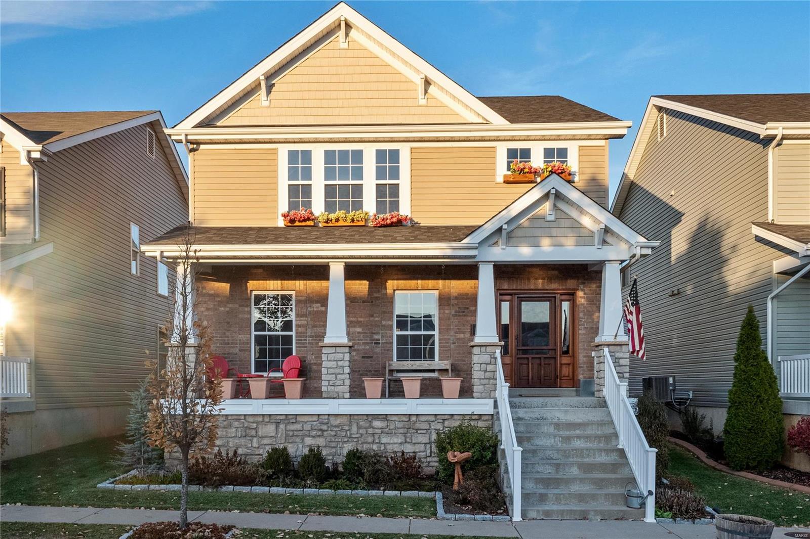 This fantastic 1.5 story is in the heart of the sought after Cottleville community. It's Remarkable & has all the bells & whistles including irrigation system, a central vacuum, a lovely maintenance free deck. The Brazilian cherry flr gleams thruout. The wood burning fireplace w/custom handmade mantle in the grt rm is ideal to enjoy cozy weather. The chef of the home will appreciate the lovely butcher block countertops complimented w/quartz island & subway tile back splash & newer upgraded stainless-steel appls. Trendy barn doors highlight the home.  The master is located on the main floor w/gorgeous built in bookcase! All bedrooms are ample size complete w/custom walk in closets by St Louis Closet Co.  The LL adds more finished living space, complete with a deep pour. Entertaining continues to be a joy in the lower level where you can find a wet bar, custom wine closet and an additional full bath. There is gorgeous woodwork throughout the home and the details are sure to impress! Additional Rooms: Wine Cellar
