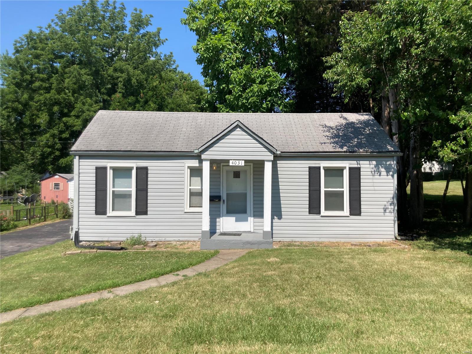 Price improvement! Great starter home on a huge lot in St. Ann with instant equity available now. New vinyl flooring running throughout the home with fresh paint and architectural archways. Storage space in the basement for extra items with a large backyard and a comfortable deck perfect for grilling and entertaining. In addition, there is a one car detached garage with an electric door at the end of your extended driveway for safe keeping. The home is in need of minimal cosmetic repairs and would make a great starter home as we have a passed occupancy inspection or an even better addition to your rental portfolio.