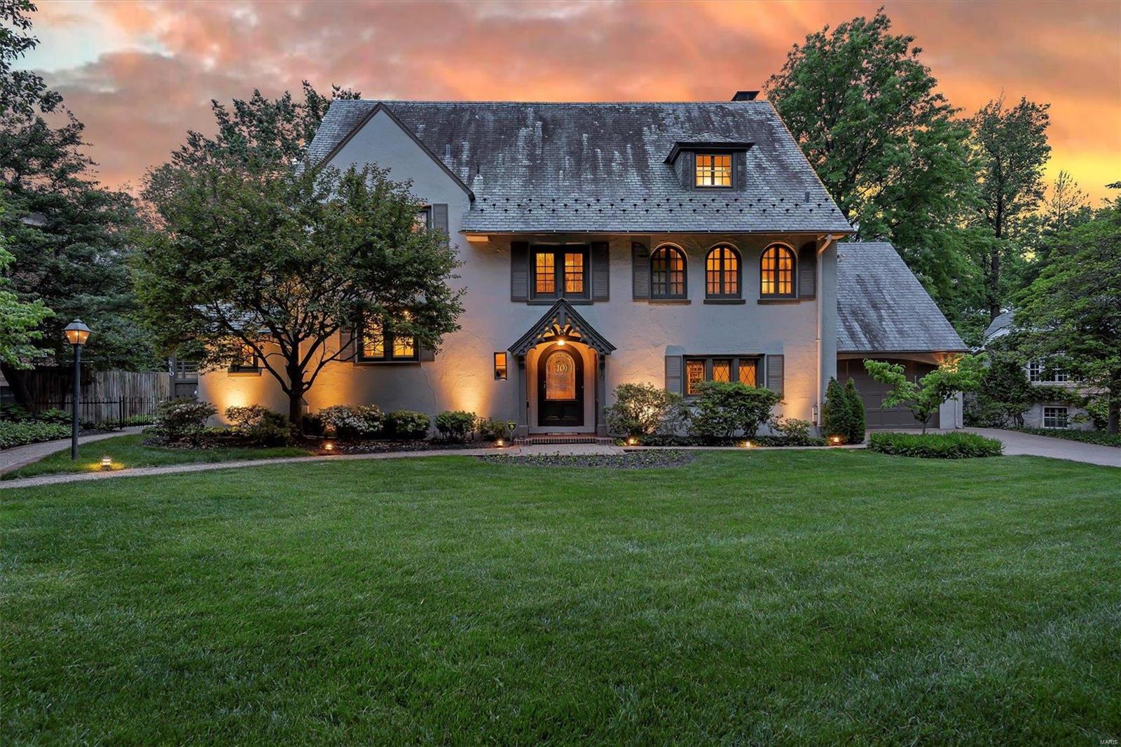 Welcome home to 10 Southmoor Dr.  This home is beautifully nestled on over a 1/2 acre lot in one of the most desirable Clayton neighborhoods! Old world charm meets modern elegance spanning 3 floors and boasting over 5000 sq ft with 5 bedrooms and 4.5 baths. You won’t want to leave your large family room with vaulted ceilings, wet bar, and fireplace! Love to entertain? With a large formal dining room, you will be the envy of the neighborhood! Love the outdoors? Check out the refinished pool and pool deck ! Build a life at 10 Southmoor and you won’t need a vacation, everyday will be one! Updated bathrooms, updated systems, and loads of maintenance records will give peace of mind. This home is located in the # 1 rated Clayton School District. Walk to Oak Knoll Park, downtown Clayton, Wash U, and Fontbonne. Book your appointment today!