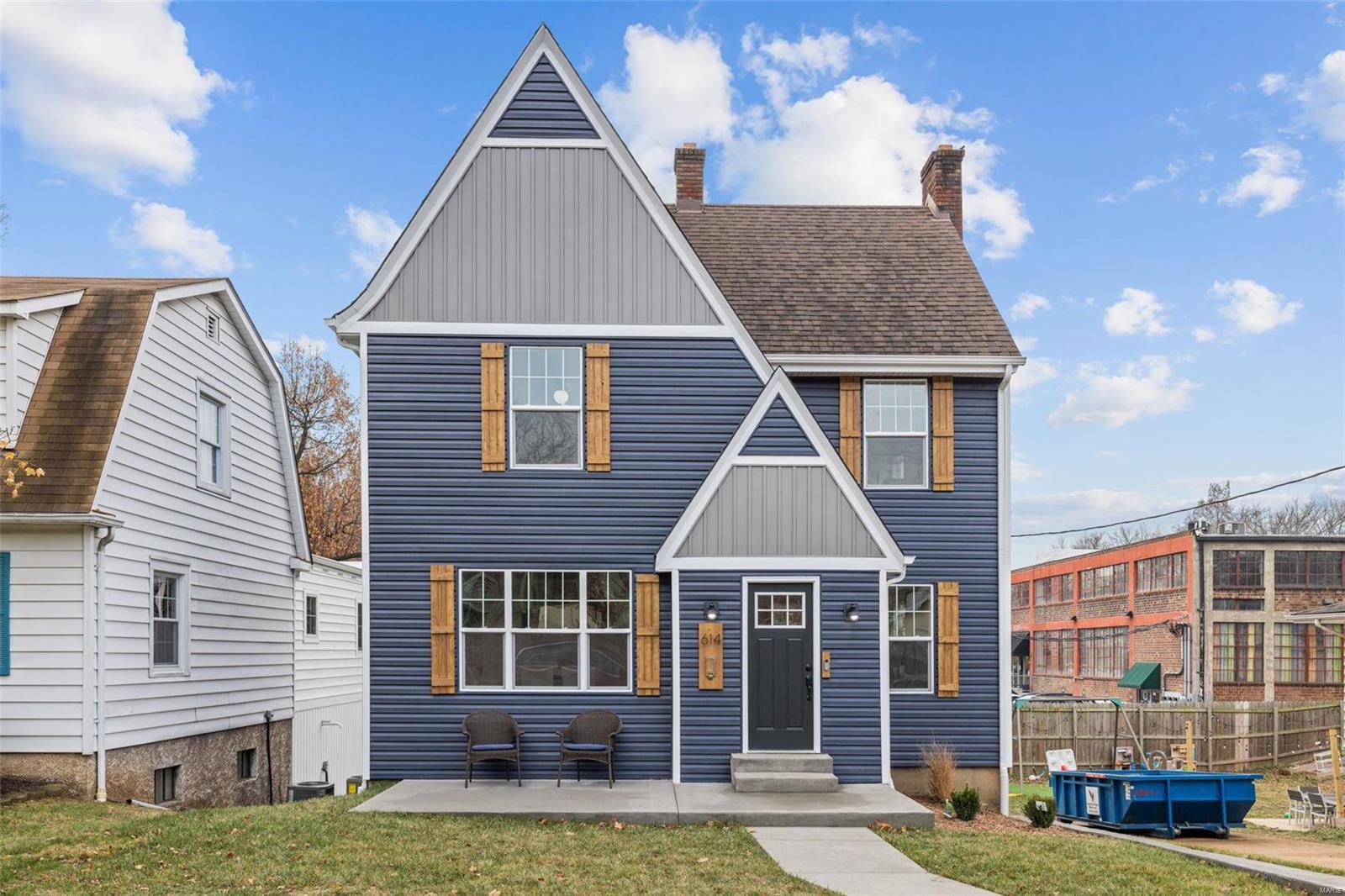 Located in the heart of Webster Groves 1 block from Big Bend & Lockwood is stunning! It's easy to walk to restaurants & local shopping. Home has been completely renovated & almost every system/surface has been touched in the process. Careful attention to modernized the home design while maintaining authentic elements original to property. New front porch, siding, windows, & new driveway create curb appeal while the rear patio, large yard, & deck provide great outdoor space. Kitchen is completely new w/ stainless steel appliances, quartz countertops, stunning tile backsplash & handmade pantry shelves. Main living space has fireplace & built-in shelving provide a perfect space to relax/entertain. New 1/2 bath added on main level. 2nd floor bath has been fully updated w/ tile floors, subway tile walls, plumbing & elegant fixtures. Original hardwood floors refinished throughout. All light fixtures have been replaced & electrical systems up to code. Come check it out - it won’t last long!