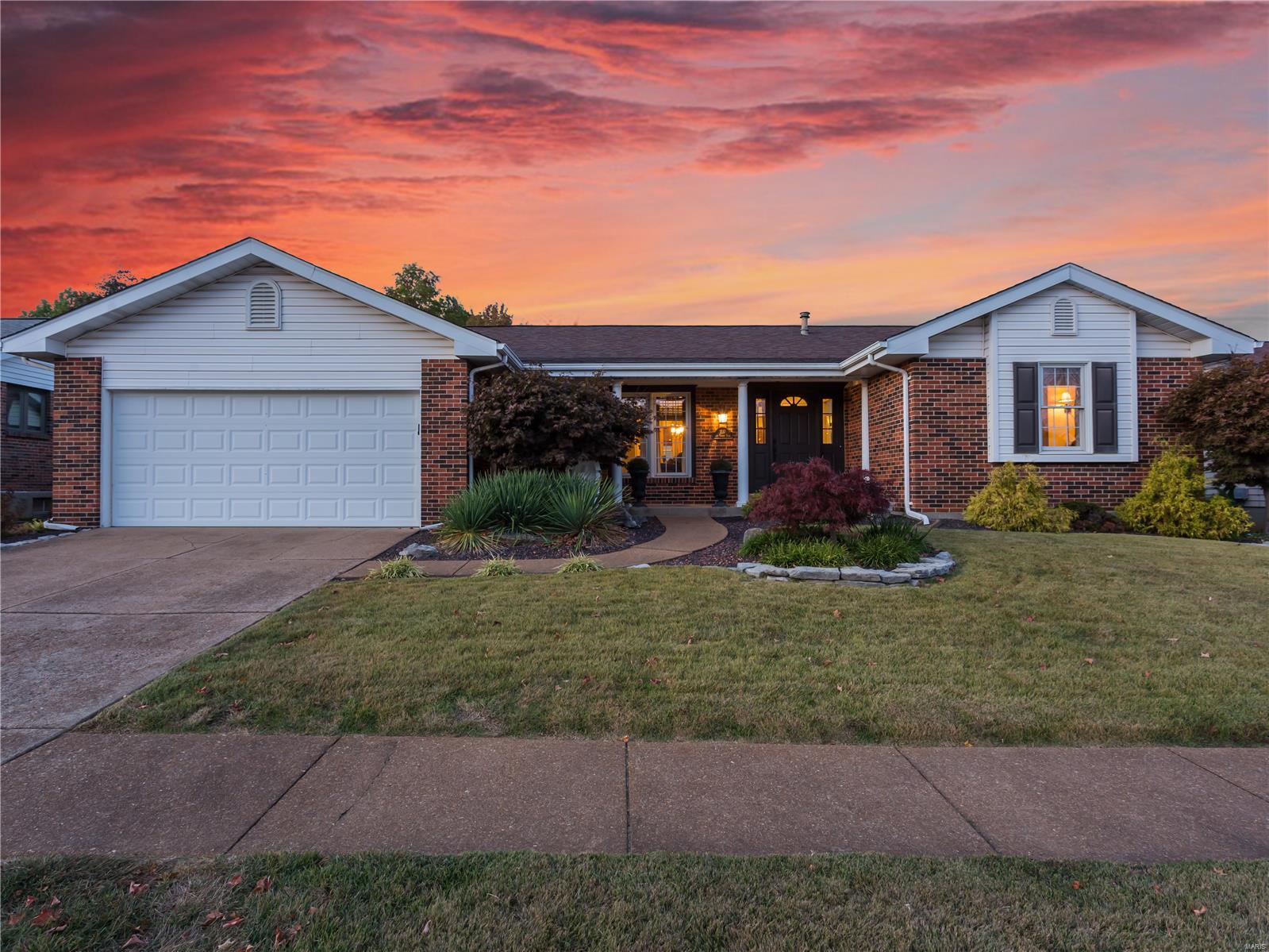 Fantastic location, inviting curb appeal, tasteful updates & elegant features, this lovingly cared for 3bd/3ba ranch is made for entertaining and ready for its new owners.  Professional landscaping, covered front porch, backyard composite deck & a one-of-a-kind firepit patio makes for an unforgettable first impression!  The main level features vaulted ceilings, special millwork, crown molding, recessed lighting, living & dining rms, wood floors, updated bathrms, comfortable secondary bedrms size, master bdrm suite, family rm w/ fireplace, and an elegant kitchen showcasing upgraded cabinets, granite counters, tile floors, backsplash & a custom island. Stunning lower level includes a rec rm w/ built-in speakers, extra sleeping area/office, full bathrm, and plenty of storage. In addition to the neighborhood pool & tennis/basketball courts, this home is one of the very few that is within walking distance to the newly revamped Cliff Cave park & walking trail! Welcome home!