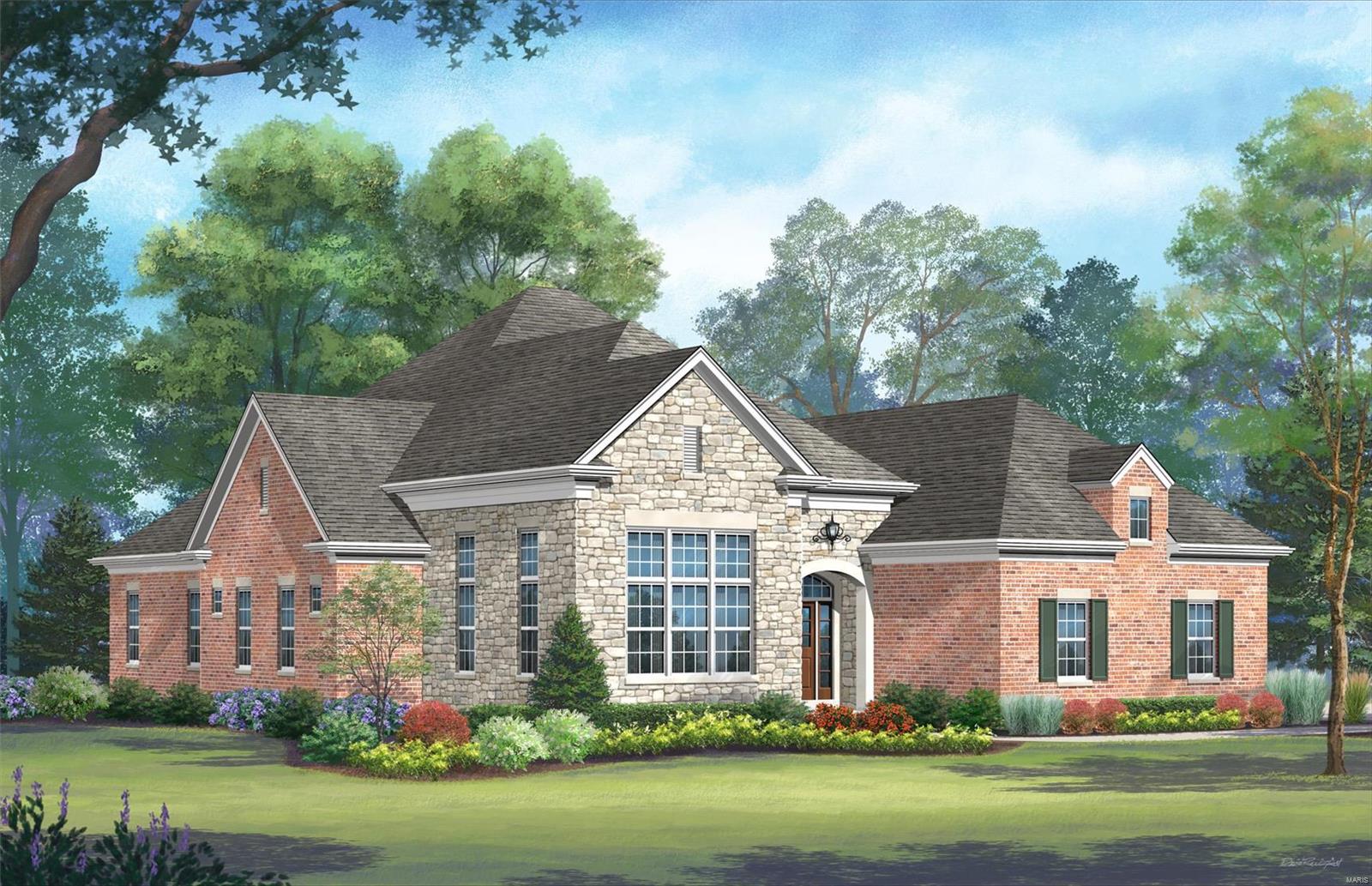 The Enclave at Frontenac & Westwood, developed by Simon Homes is located in prestigious Frontenac (in Ladue school district) and offers a perfect blend of outstanding features nestled in a desirable neighborhood conveniently located just minutes from shopping, dining, parks, and schools. The entry foyer leads to an open floor plan including a study, great room with a fireplace, tray ceilings and wood beams. The kitchen is a chef’s dream open to a large eat in dining room leading to a covered three season room with a stone fireplace. The main floor of nearly 2,900 square feet also includes a luxurious Master bedroom suite, second bedroom with full bath, laundry room, powder room, and a convenient family foyer with a private outdoor entrance adjoining the 3- car side entry garage. The lower level includes 1,709 square feet of finished space including a third bedroom, full bath, and an amazing walk- behind wet bar with a built-in wine display and more!